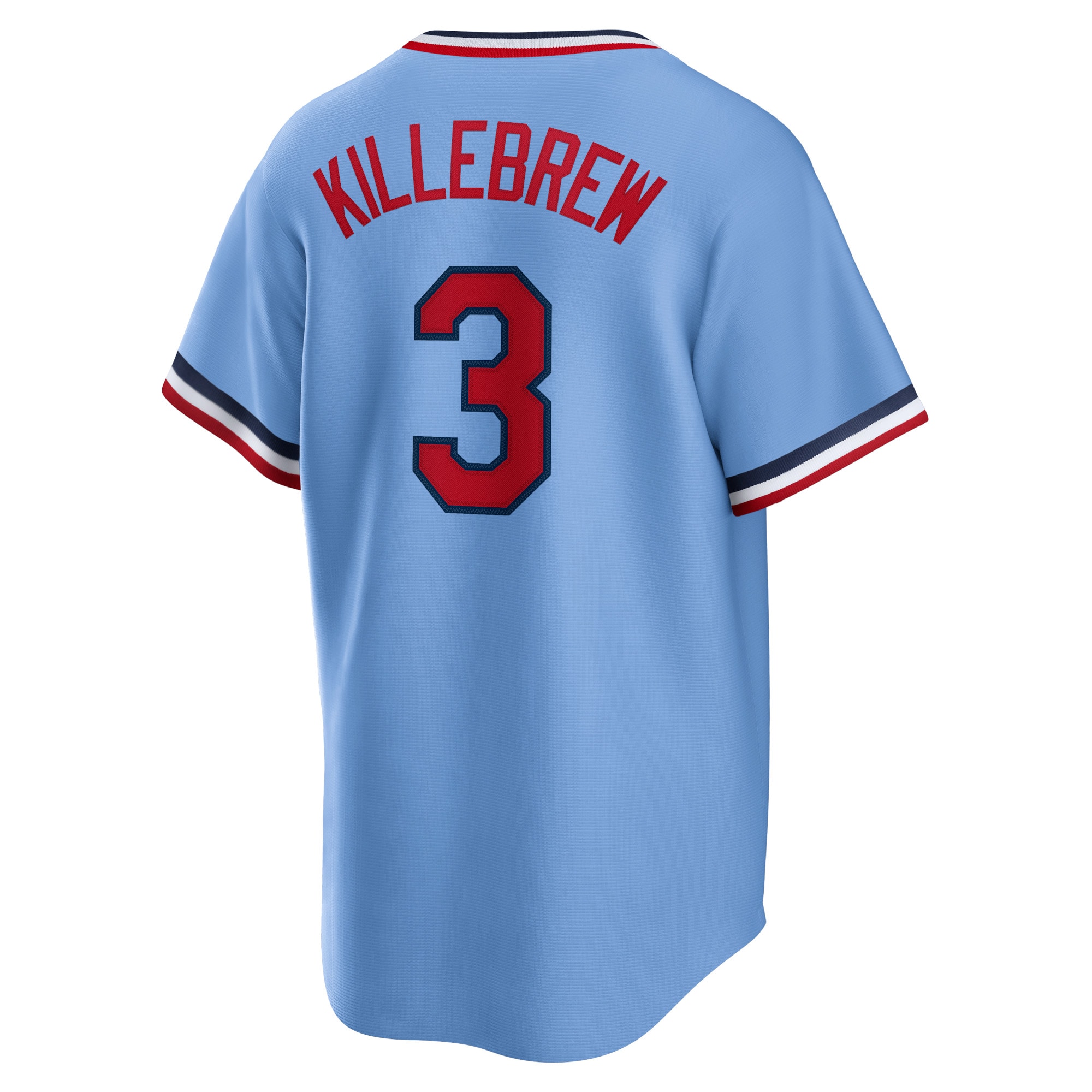 Harmon Killebrew Minnesota TwinsRoad Cooperstown Collection Player Jersey - Light Blue