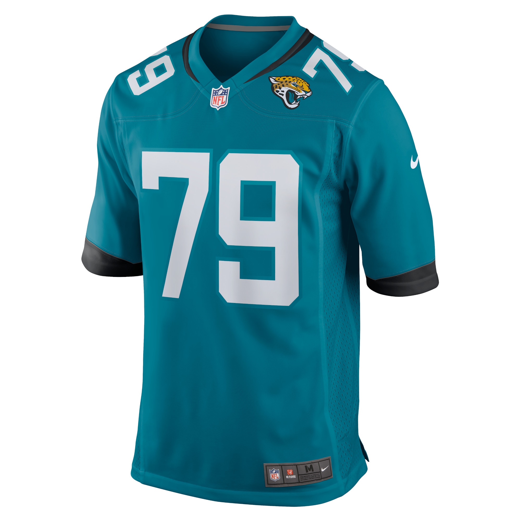 Luke Fortner Jacksonville JaguarsGame Jersey - Teal