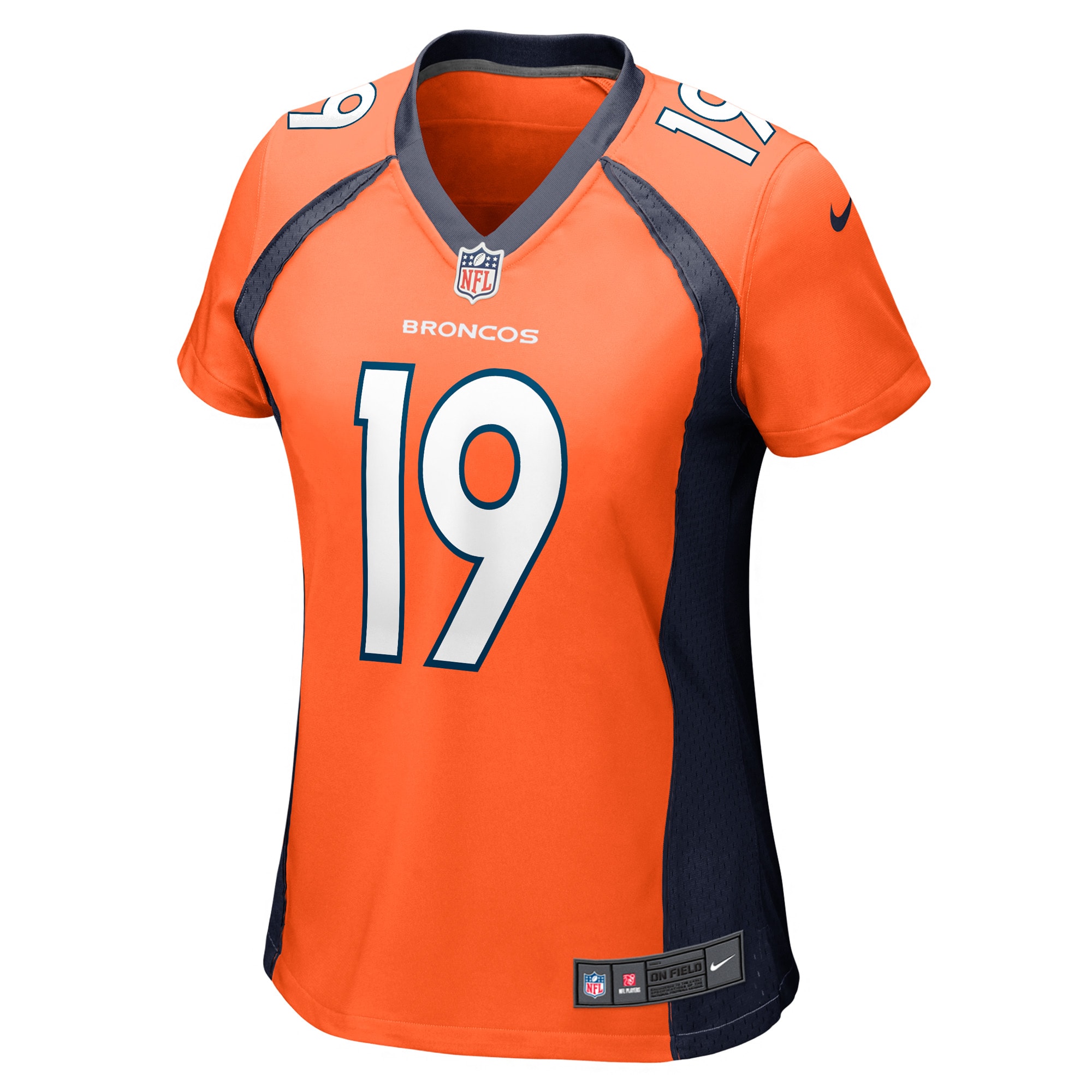 Darrius Shepherd Denver Broncos Women's Game Player Jersey - Orange
