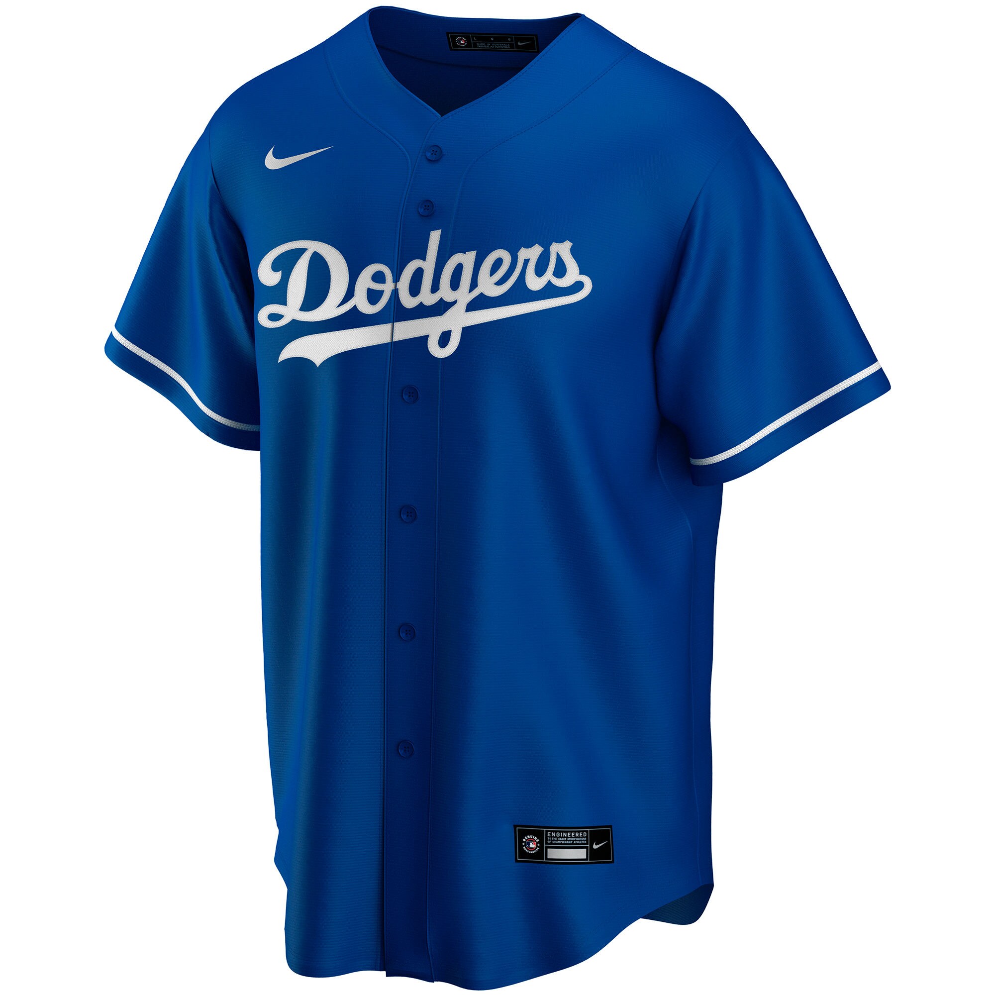 Los Angeles DodgersAlternate Replica Custom Jersey - Royal