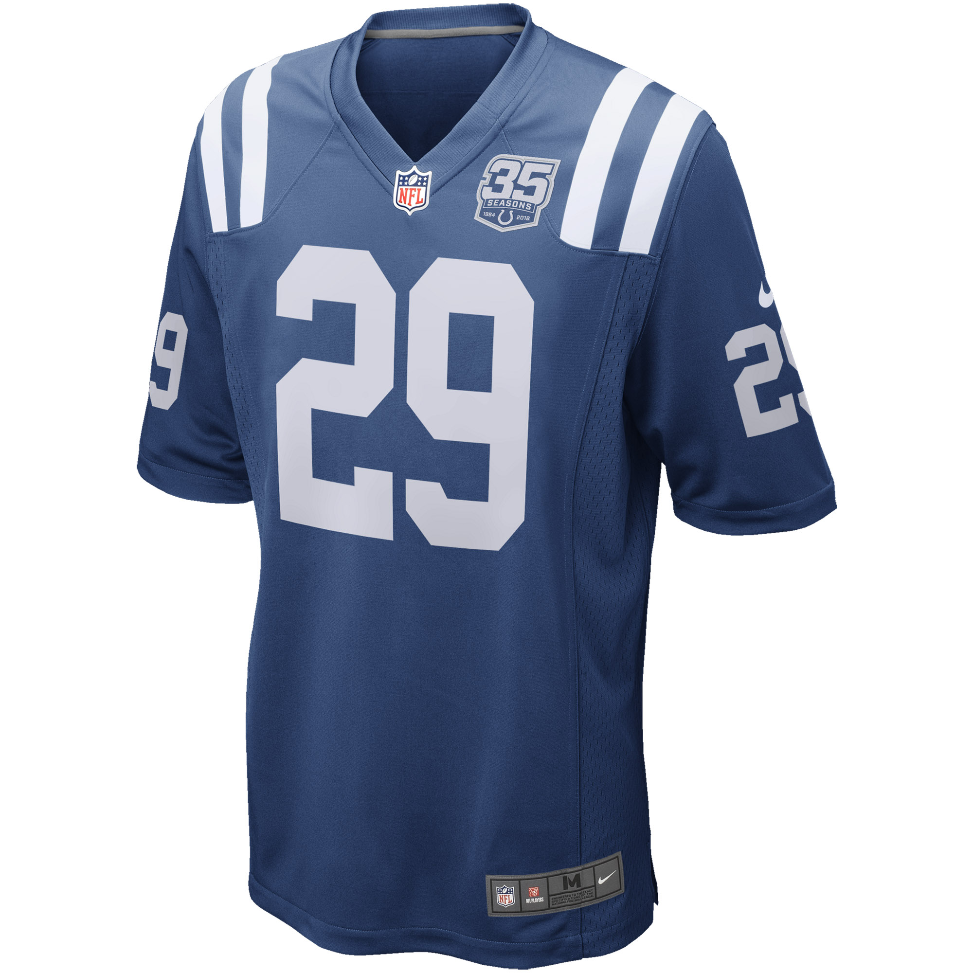 Malik Hooker Indianapolis Colts35th Season Game Jersey - Royal