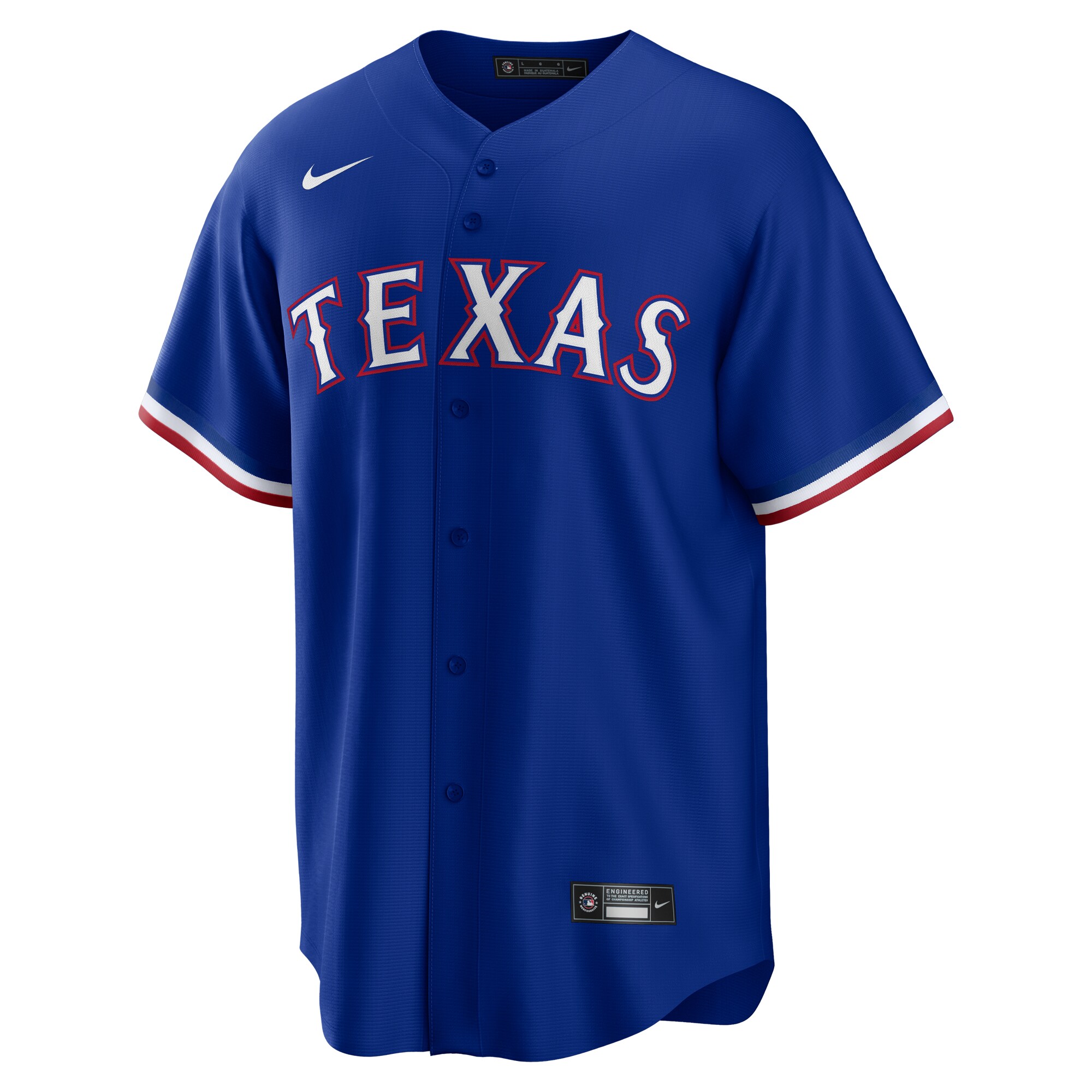 Jacob deGrom Texas RangersAway Replica Player Jersey - Royal