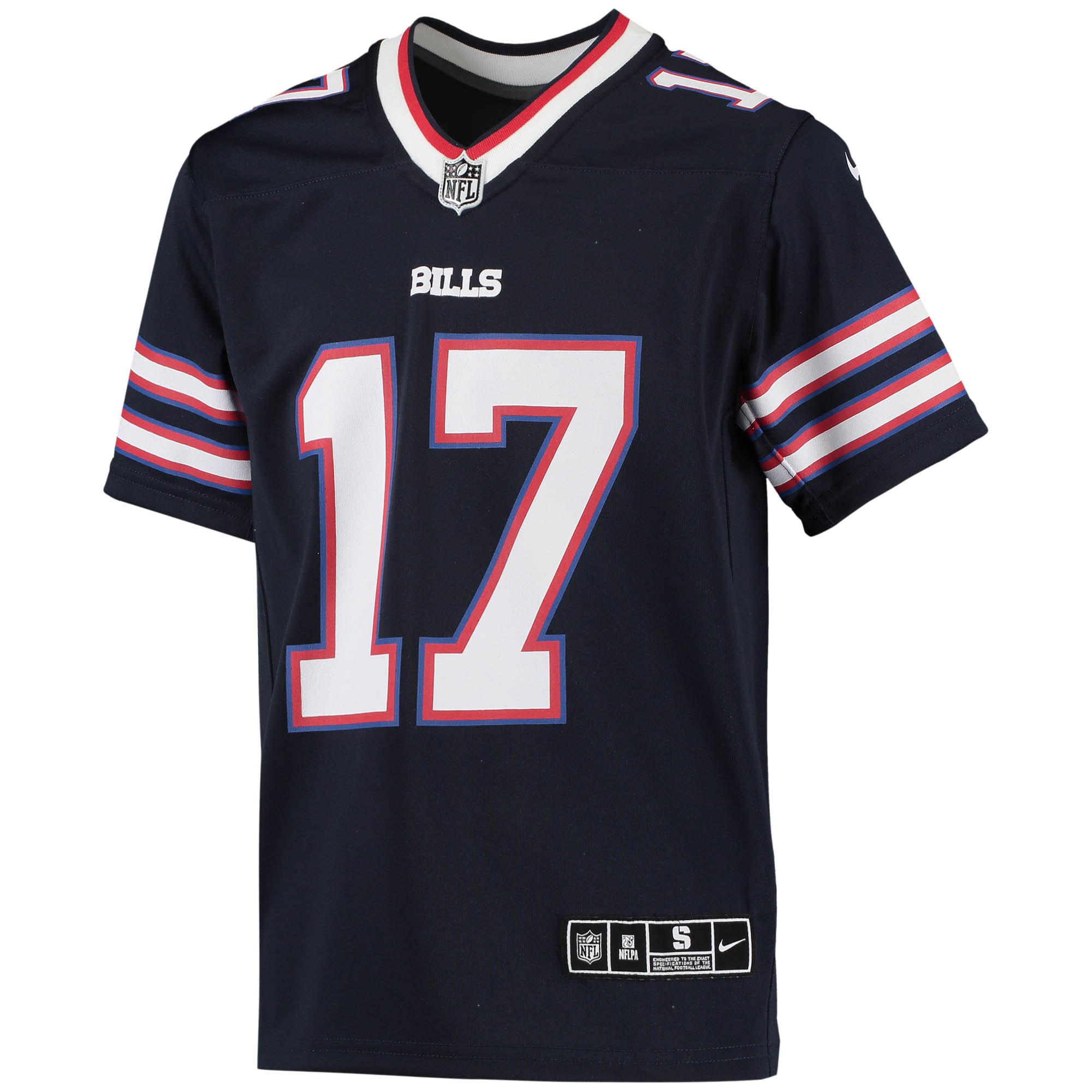 Josh Allen Buffalo BillsYouth Inverted Team Game Jersey - Navy