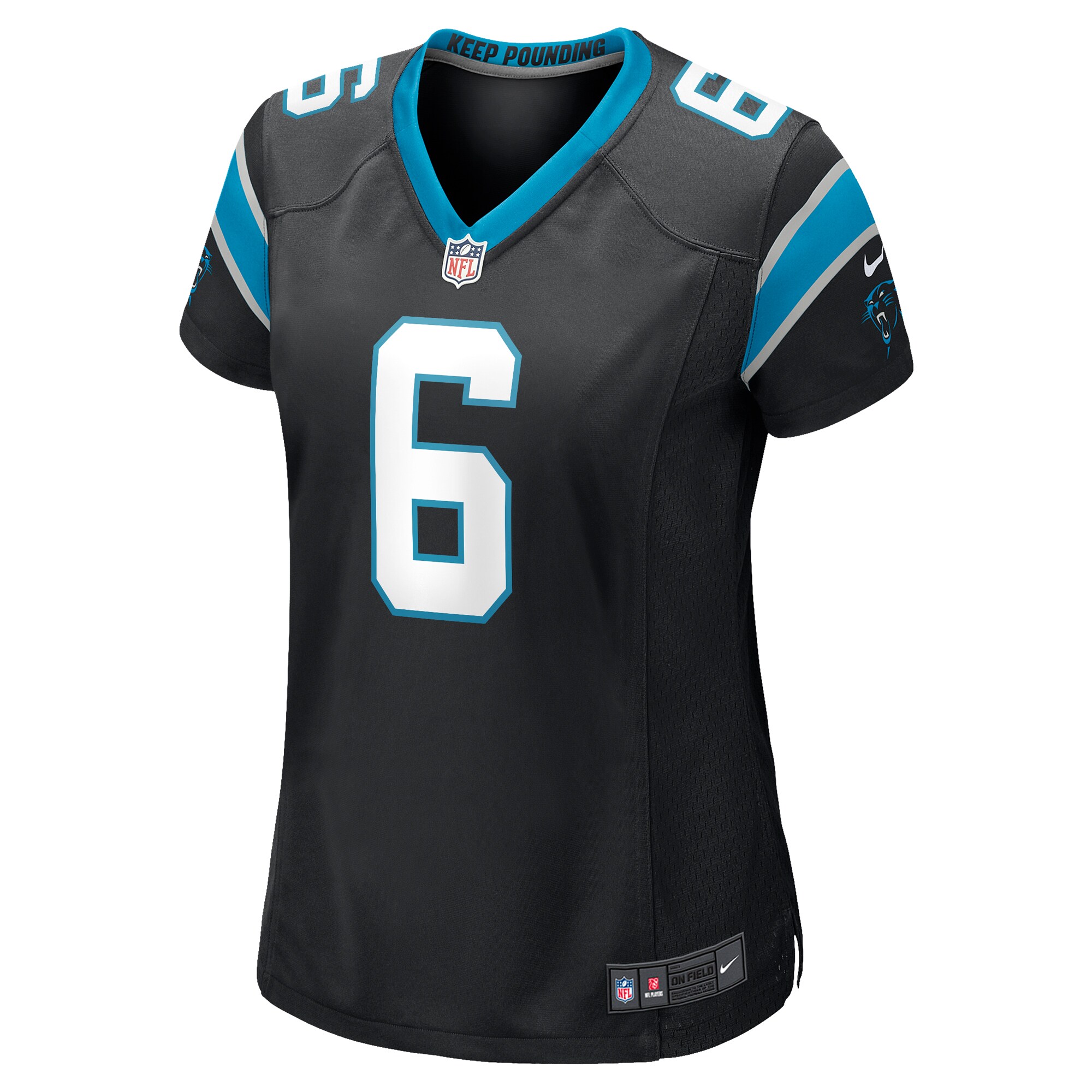 Baker Mayfield Carolina Panthers Women's Home Player Game Jersey - Black