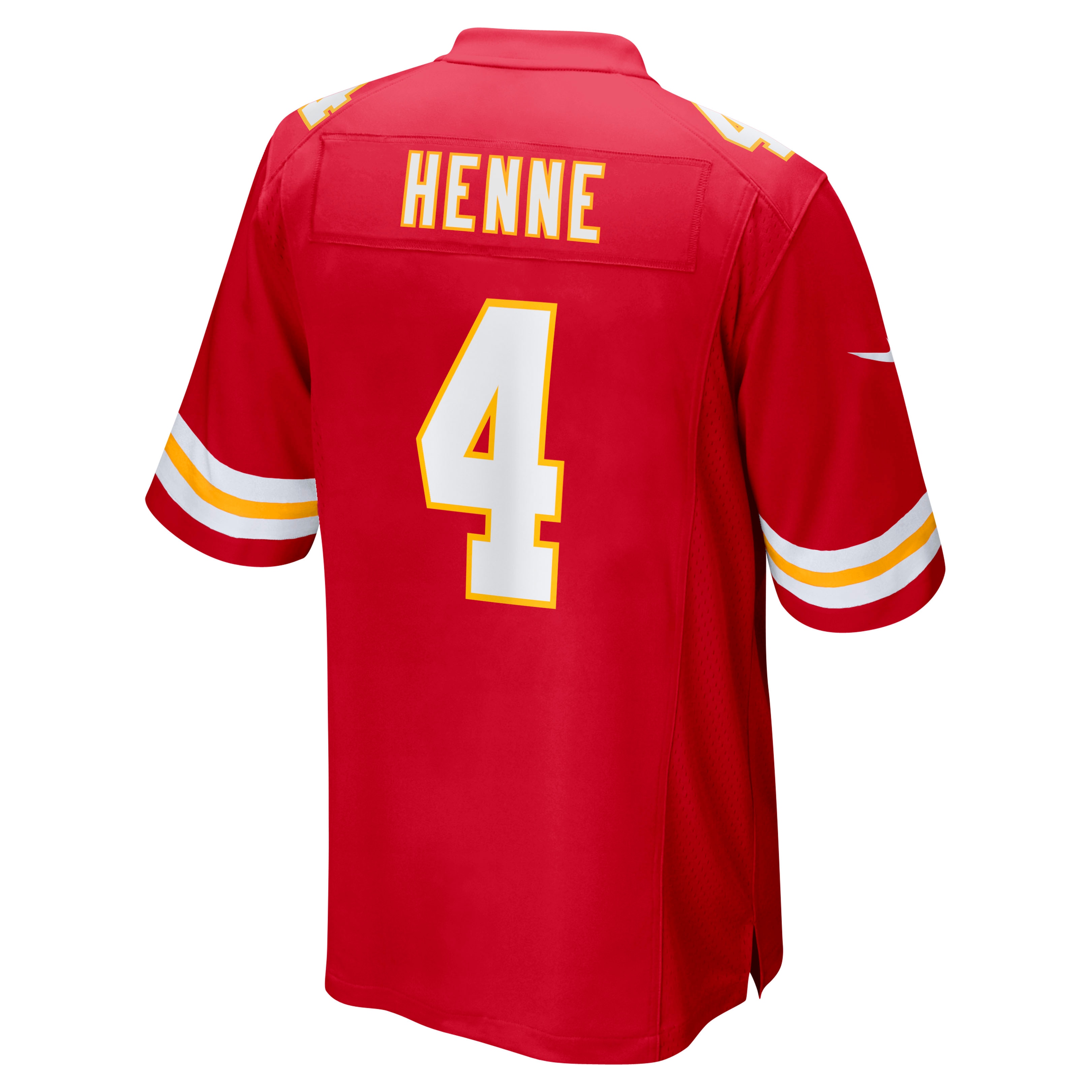 Chad Henne Kansas City ChiefsGame Jersey - Red