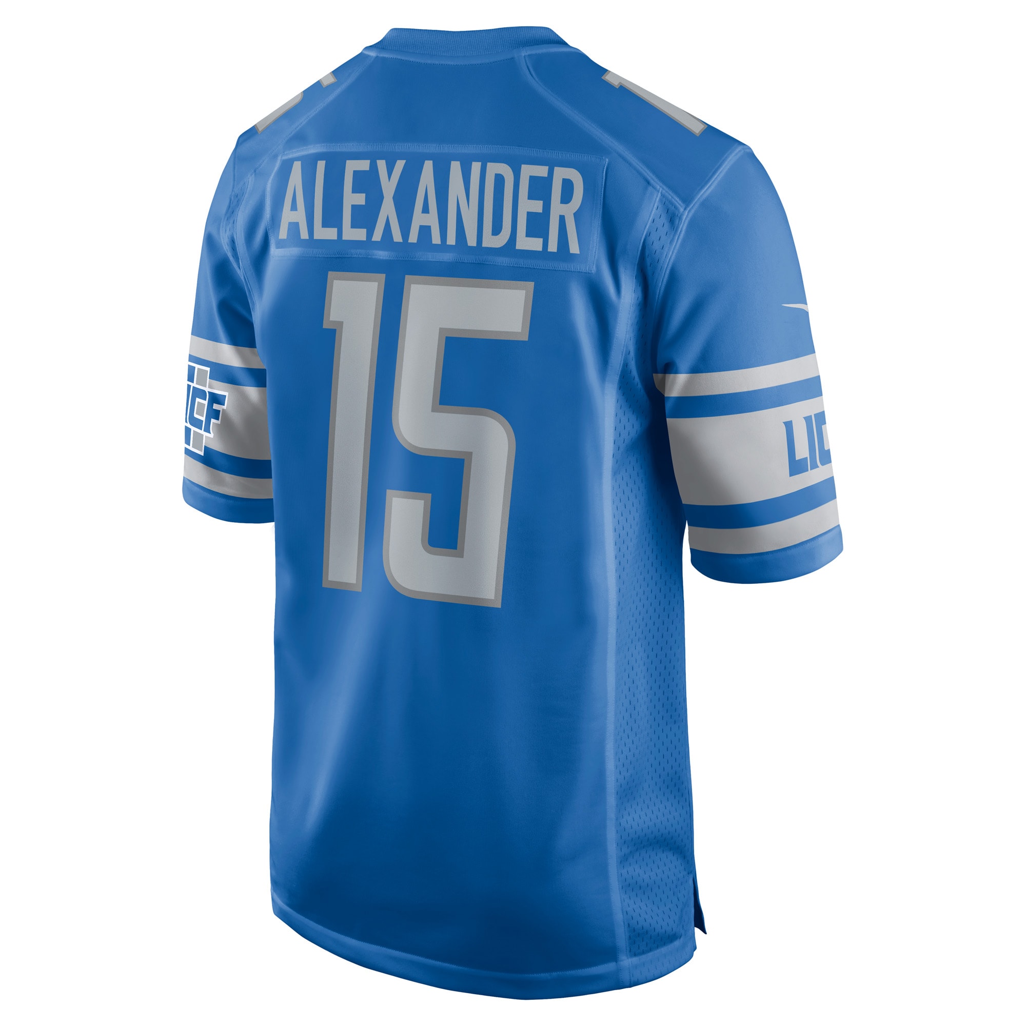 Maurice Alexander Detroit LionsPlayer Game Jersey - Blue