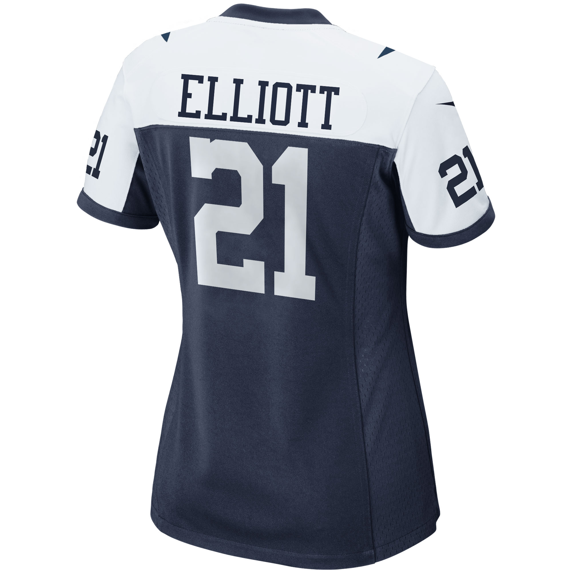 Ezekiel Elliott Dallas Cowboys Women's Alternate Game Team Jersey - Navy