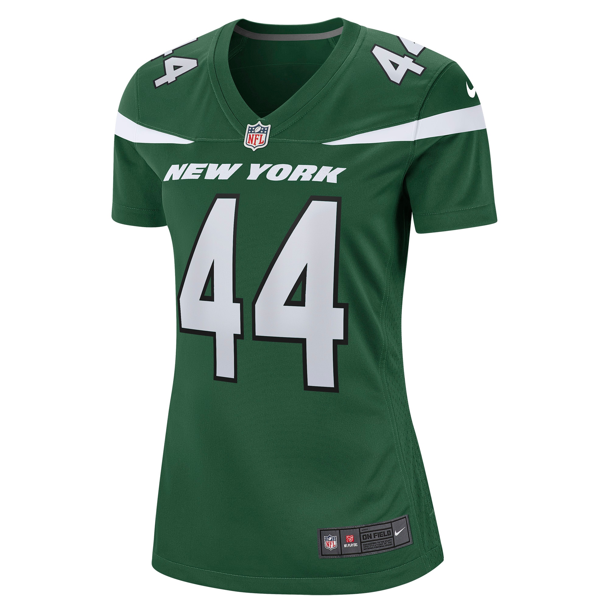 Jamien Sherwood New York Jets Women's Game Jersey - Gotham Green