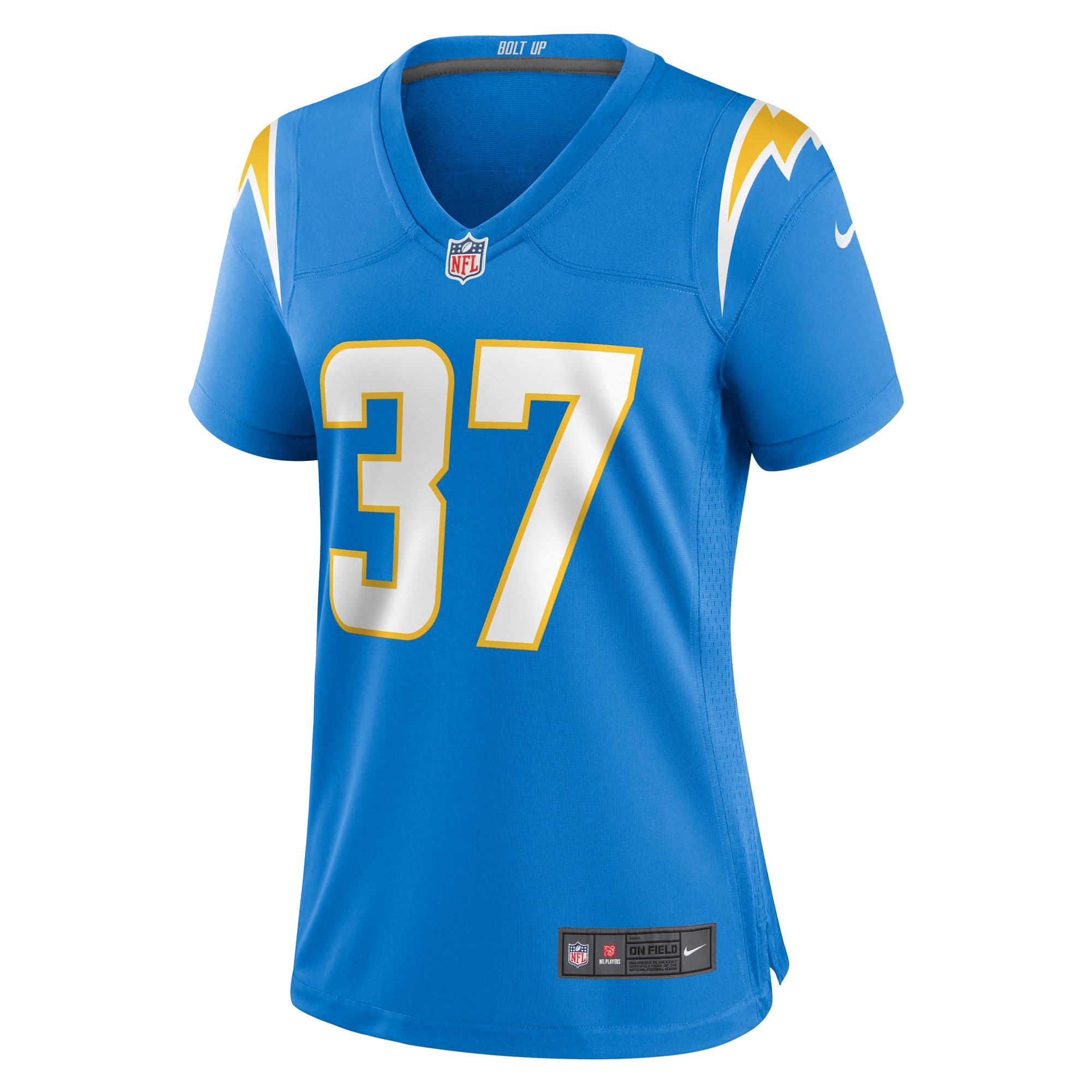 Kemon Hall Los Angeles Chargers Women's Game Jersey - Powder Blue
