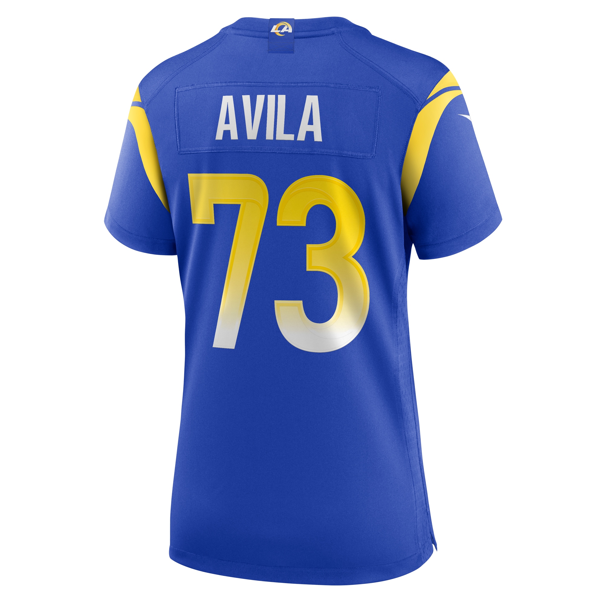 Steve Avila Los Angeles Rams Women's Home Game Jersey - Royal