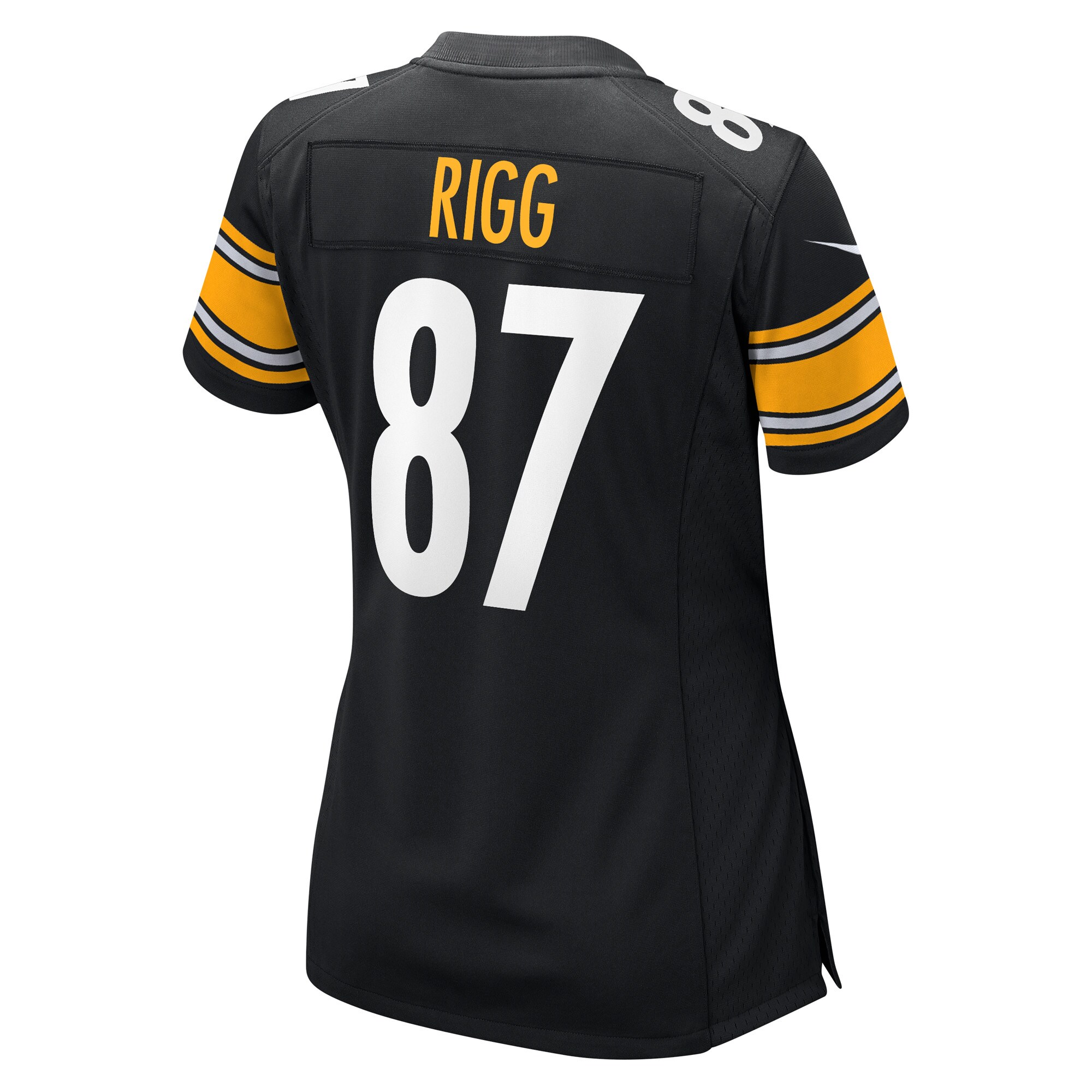 Justin Rigg Pittsburgh Steelers Women's Game Player Jersey - Black