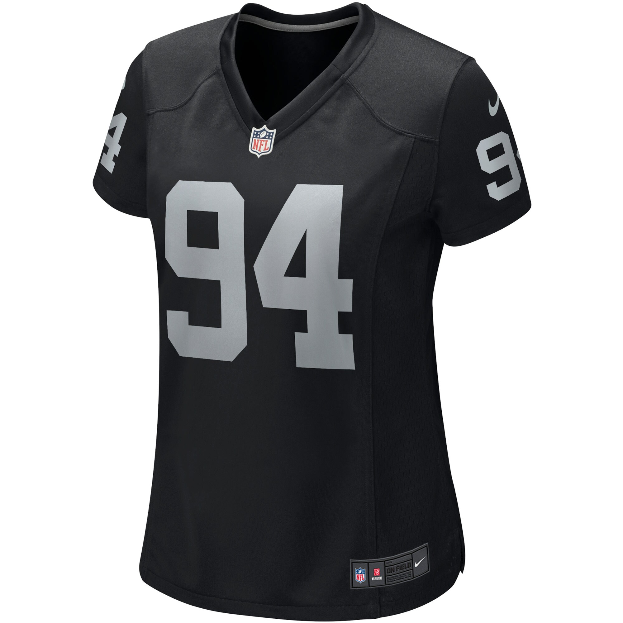 Carl Nassib Las Vegas Raiders Women's Player Game Jersey - Black