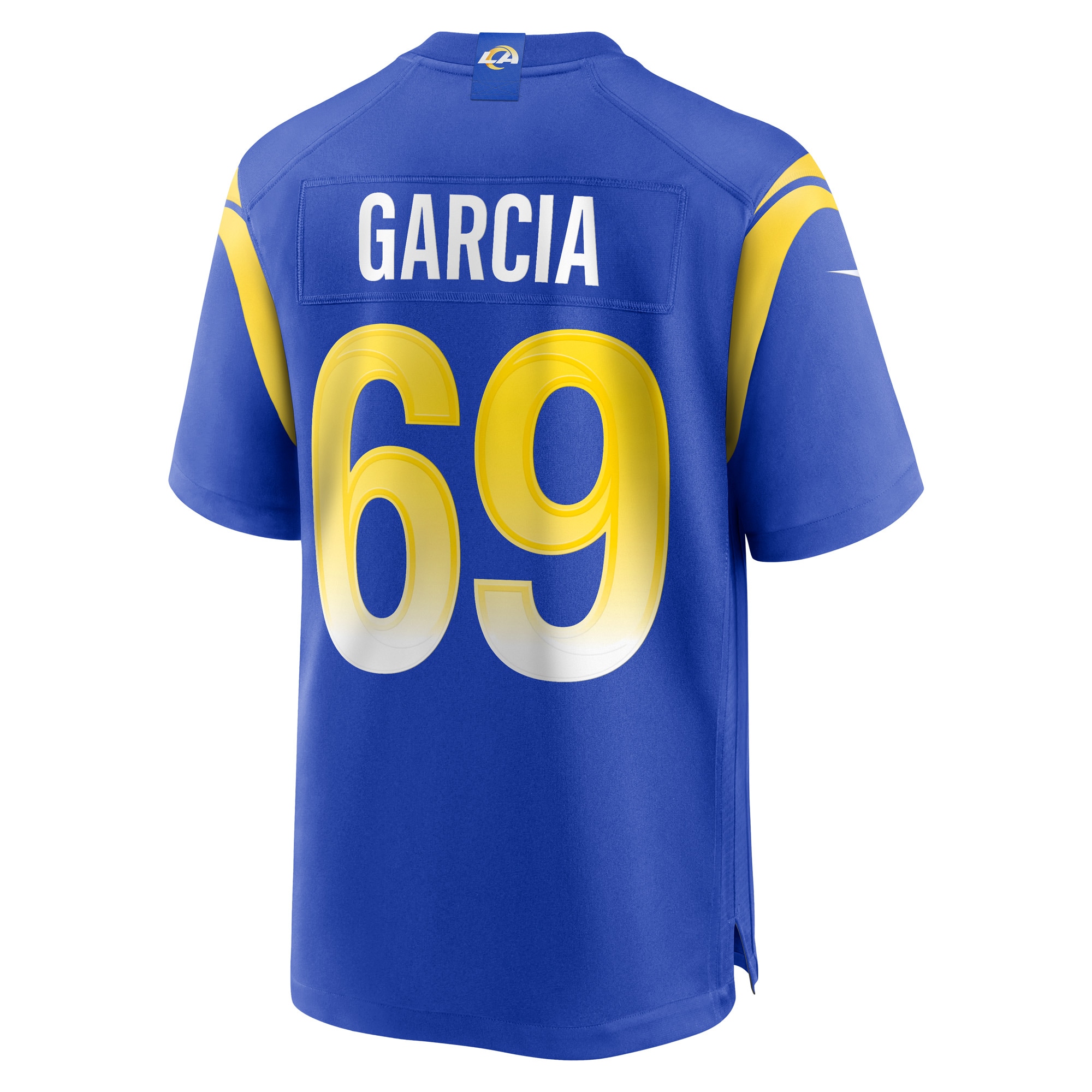 Elijah Garcia Los Angeles RamsGame Player Jersey - Royal