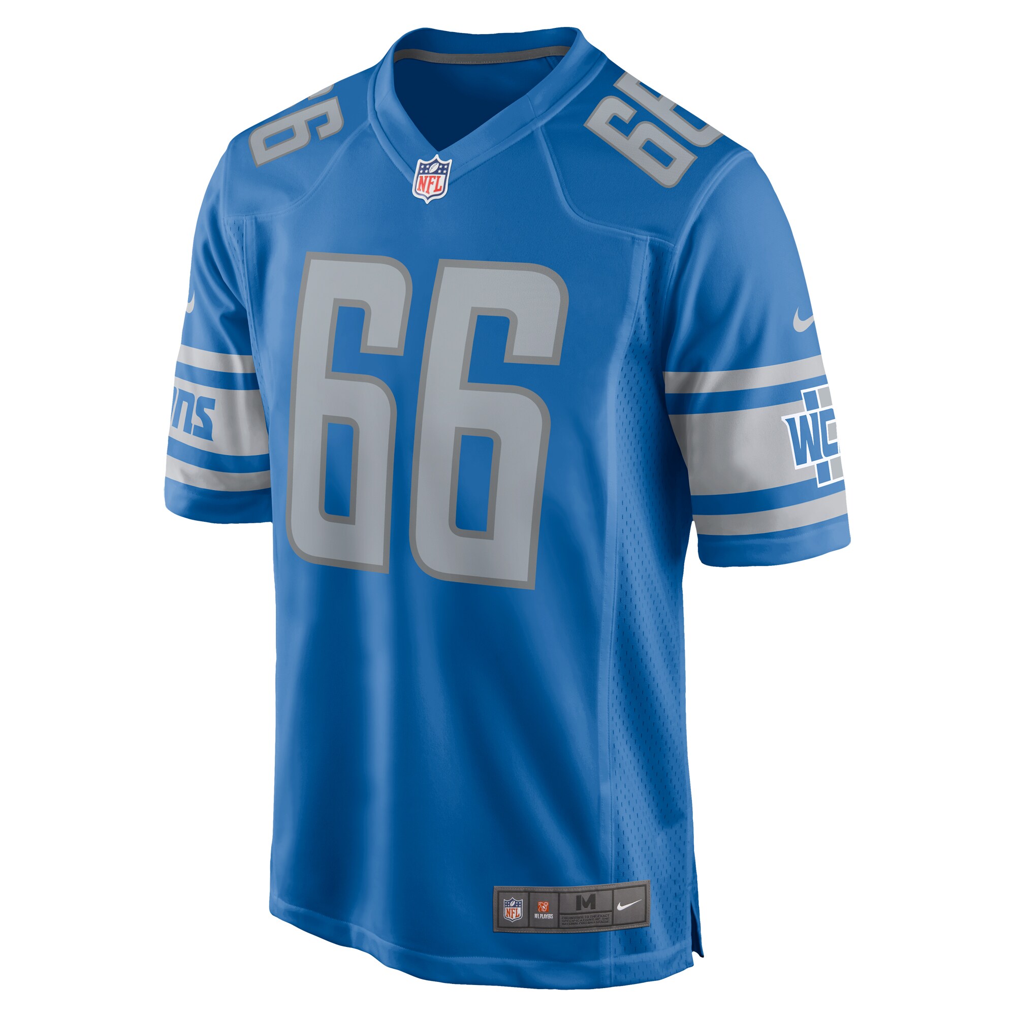 Ross Pierschbacher Detroit LionsHome Game Player Jersey - Blue