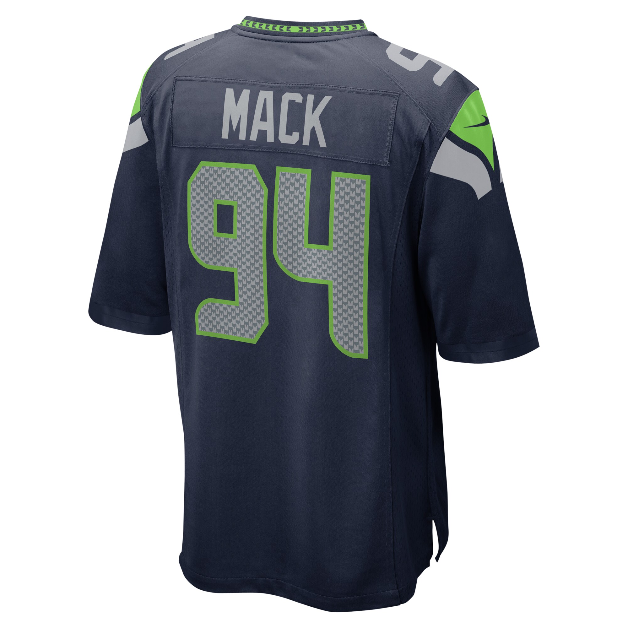 Isaiah Mack Seattle SeahawksHome Game Player Jersey - College Navy