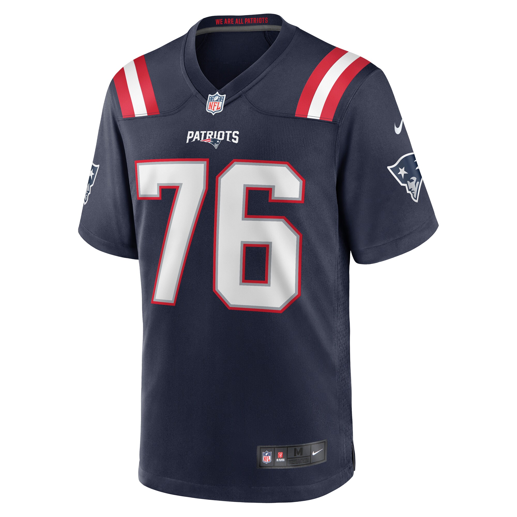 Calvin Anderson New England PatriotsGame Jersey - Navy