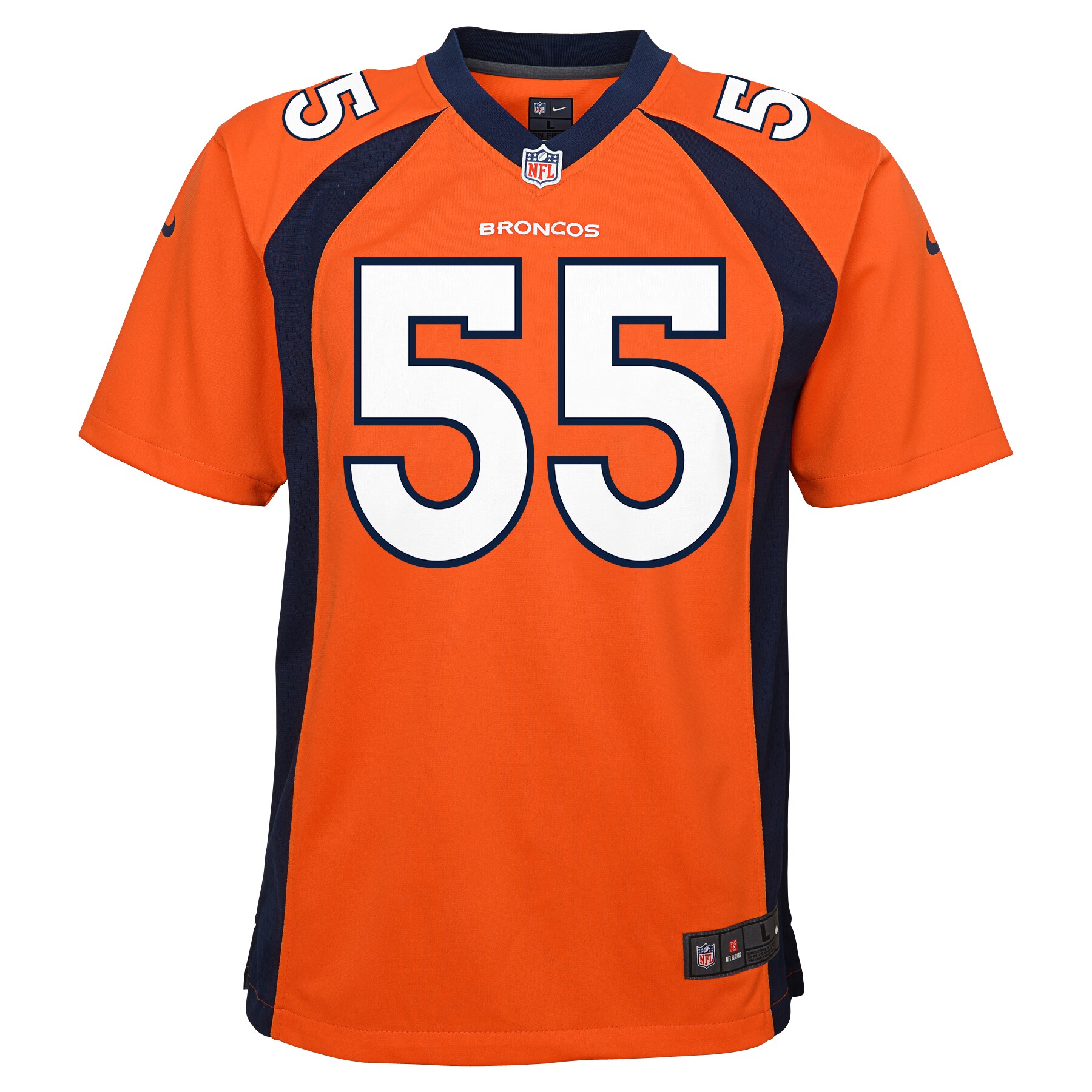 Bradley Chubb Denver BroncosYouth Game Jersey - Orange