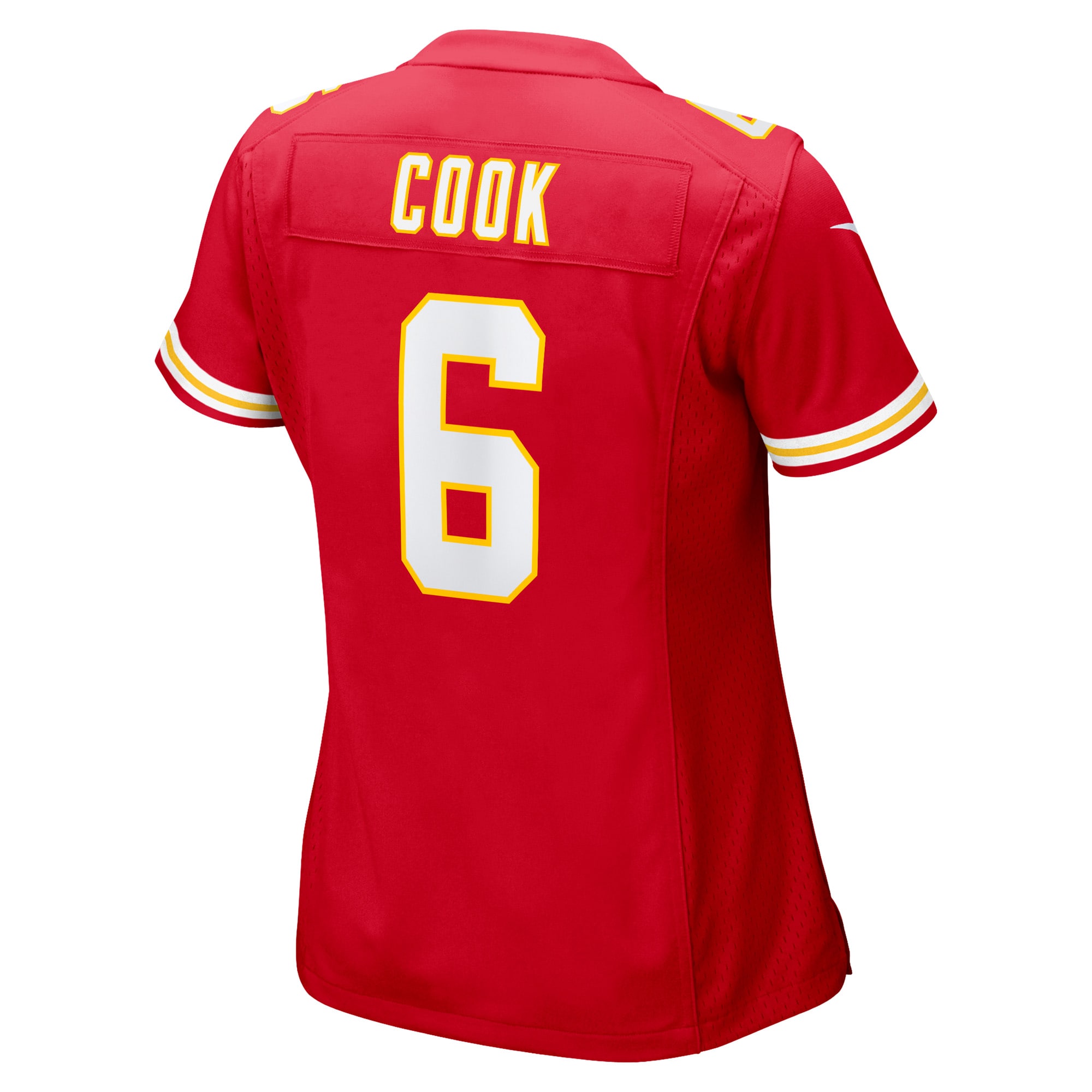 Bryan Cook Kansas City Chiefs Women's Game Player Jersey - Red
