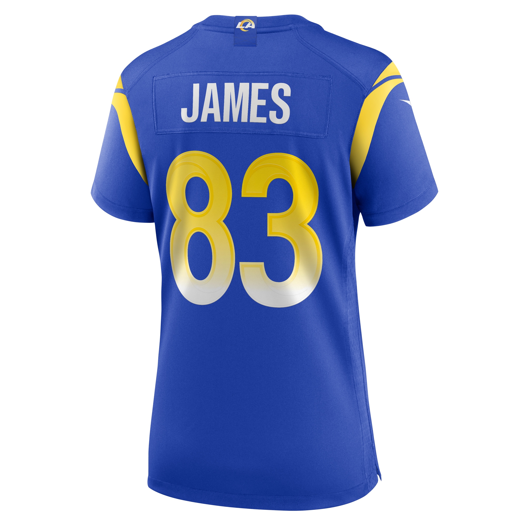 Sam James Los Angeles Rams Women's Home Game Jersey - Royal