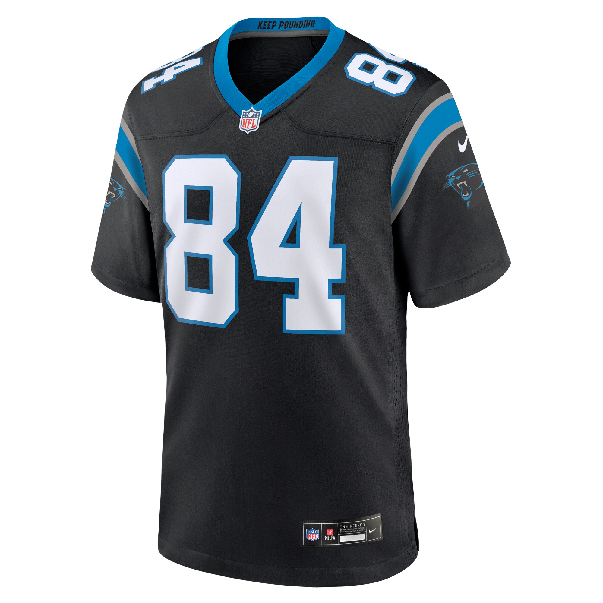 Stephen Sullivan Carolina PanthersTeam Game Jersey - Black