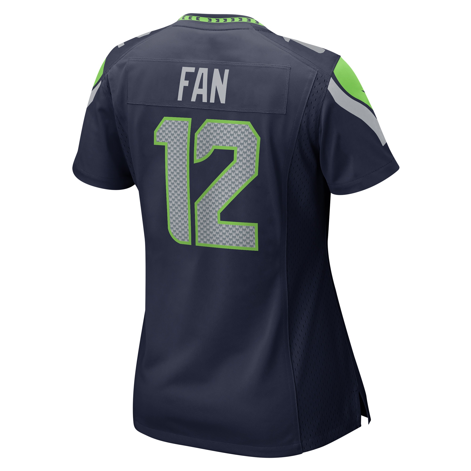 12s Seattle Seahawks Women's Game Jersey - College Navy