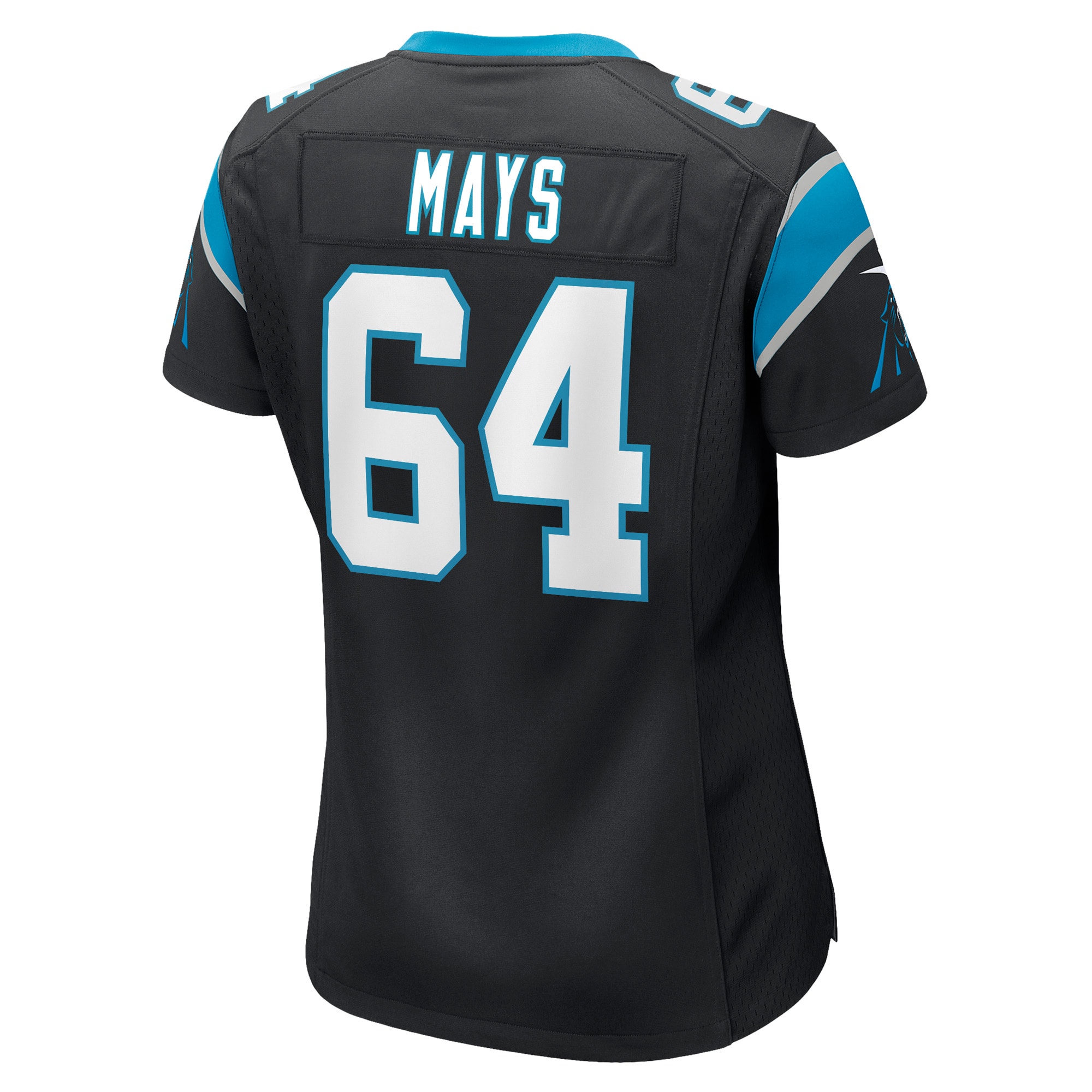 Cade Mays Carolina Panthers Women's Game Player Jersey - Black