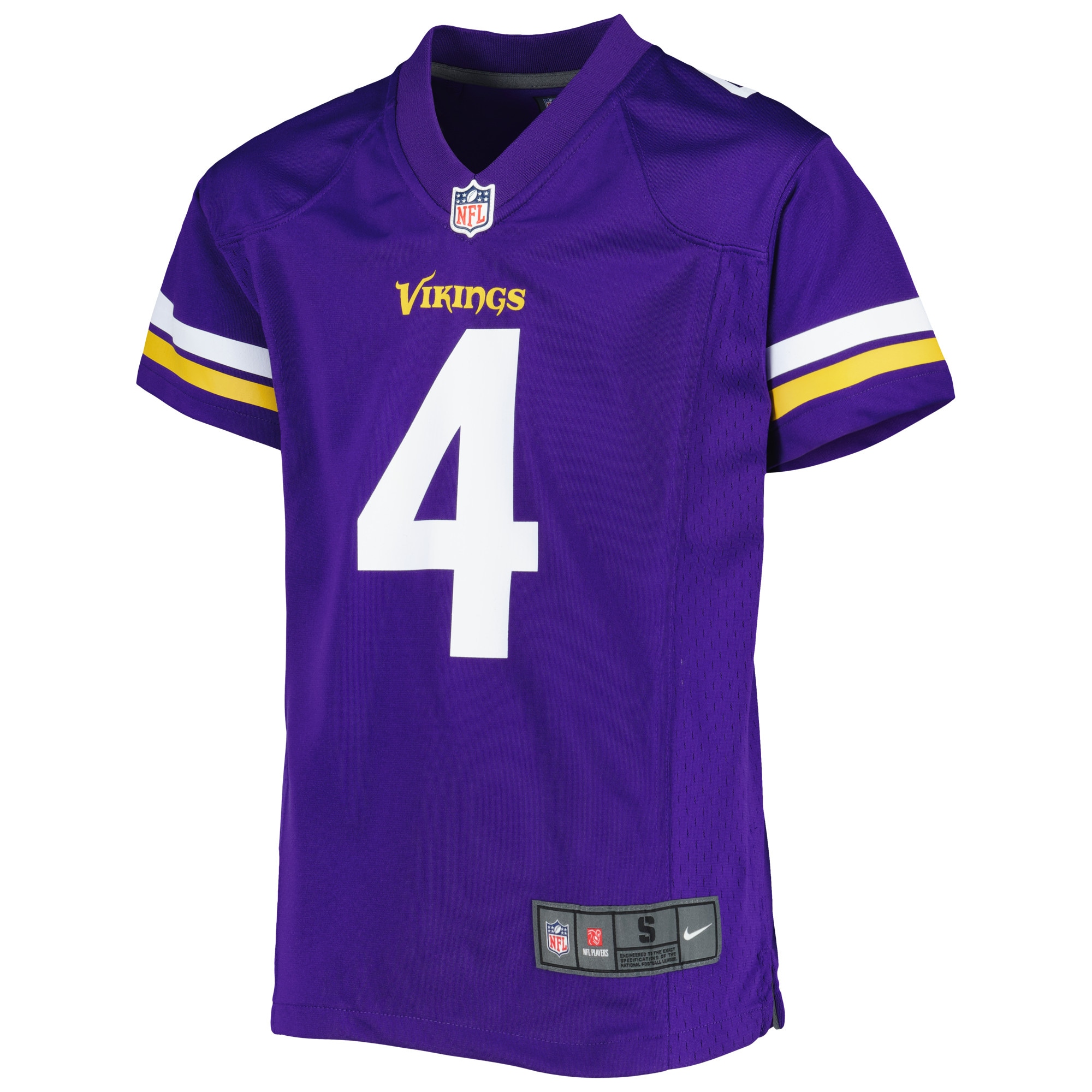 Dalvin Cook Minnesota VikingsYouth Team Game Jersey - Purple