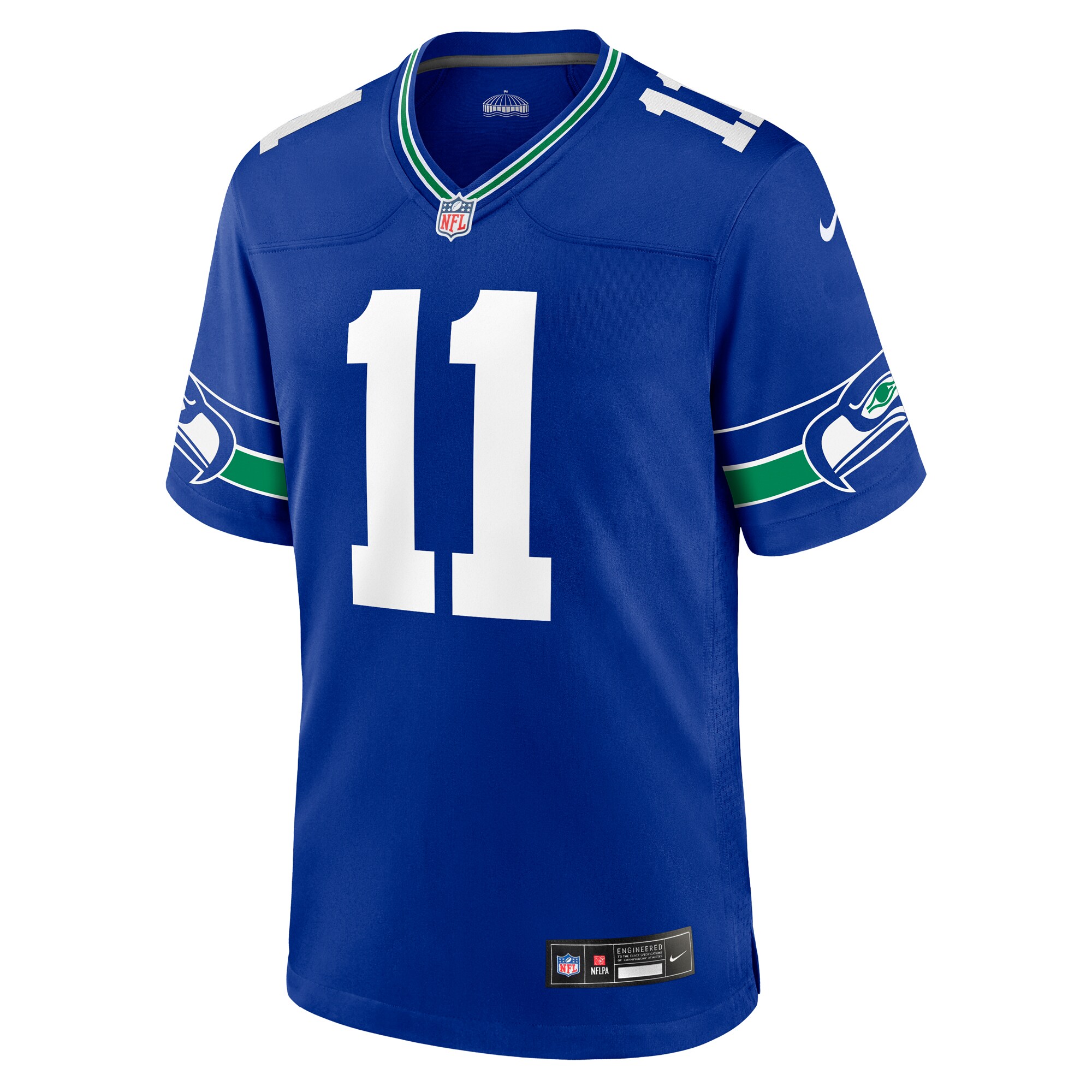 Jaxon Smith-Njigba Seattle SeahawksThrowback Player Game Jersey - Royal