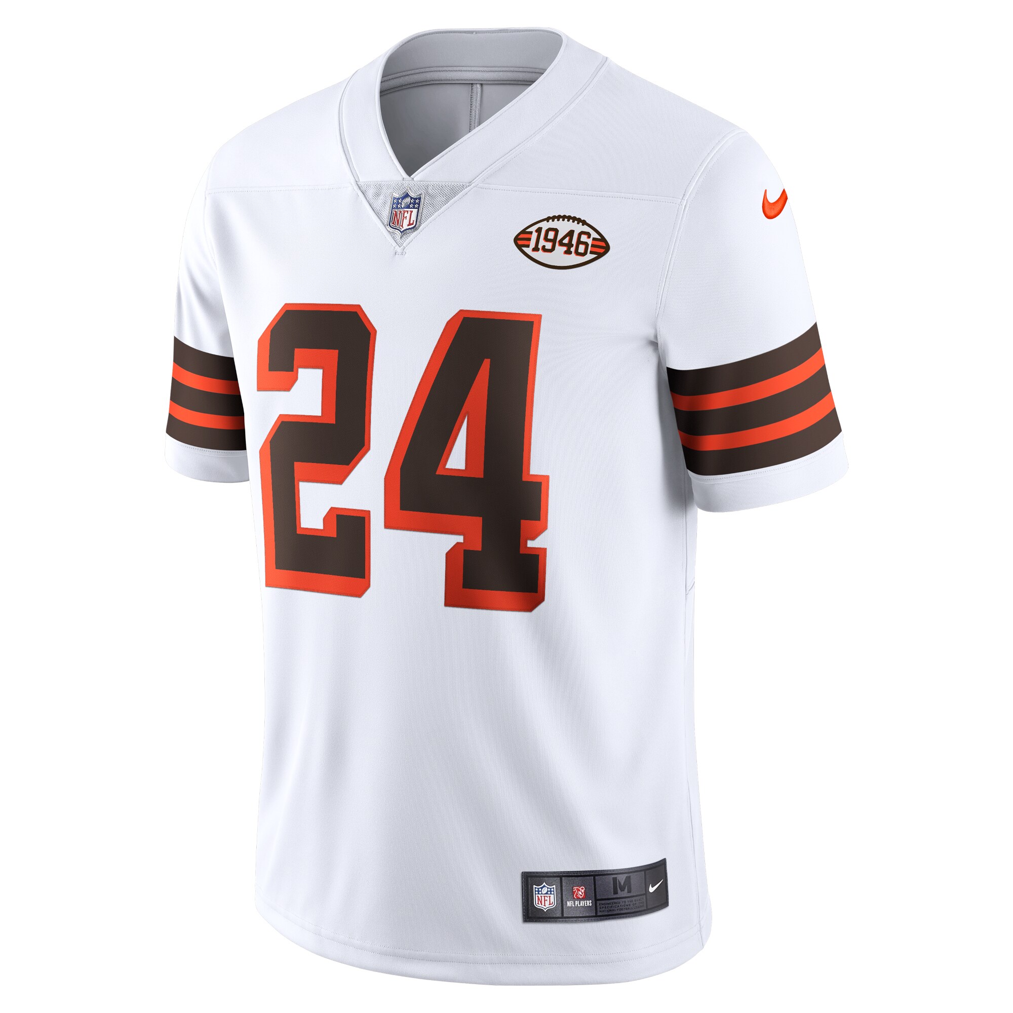 Nick Chubb Cleveland Browns1946 Collection Alternate Vapor Limited Jersey - White