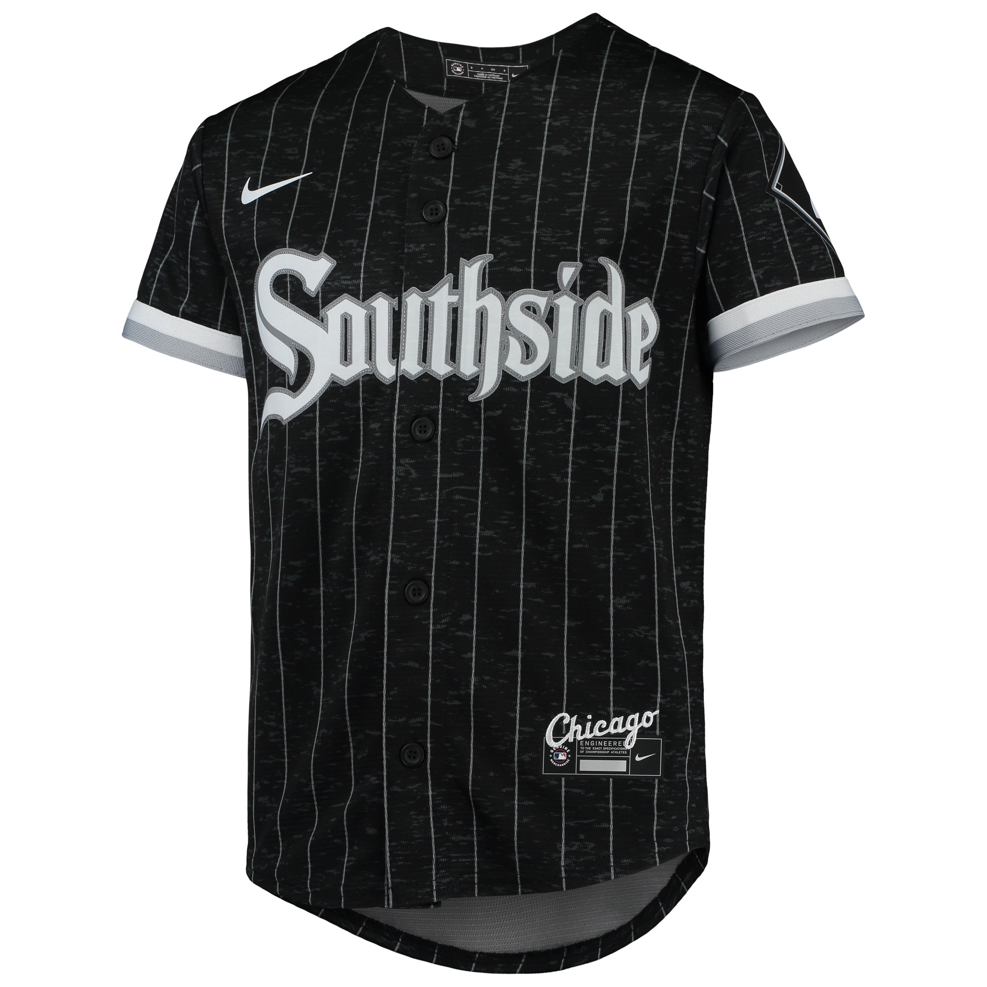 Tim Anderson Chicago White SoxYouth City Connect Replica Player Jersey - Black