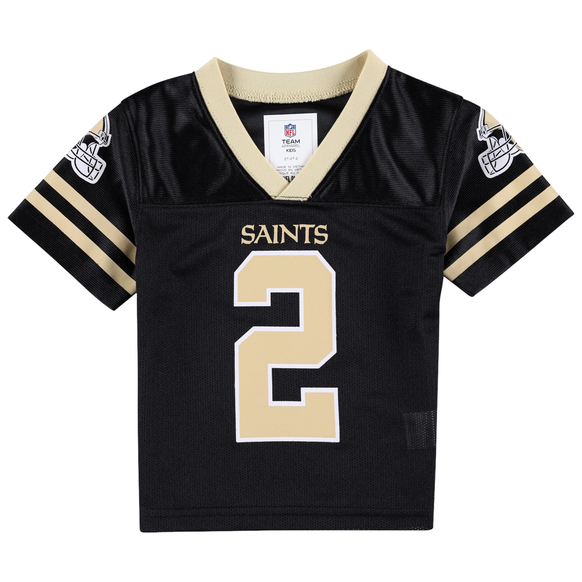 Toddler Jameis Winston Black New Orleans Saints Team Player Jersey