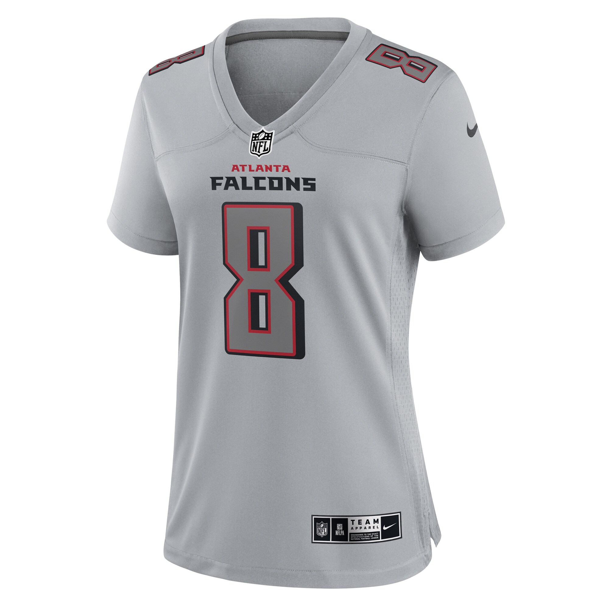 Kyle Pitts Atlanta Falcons Women's Atmosphere Fashion Game Jersey - Gray