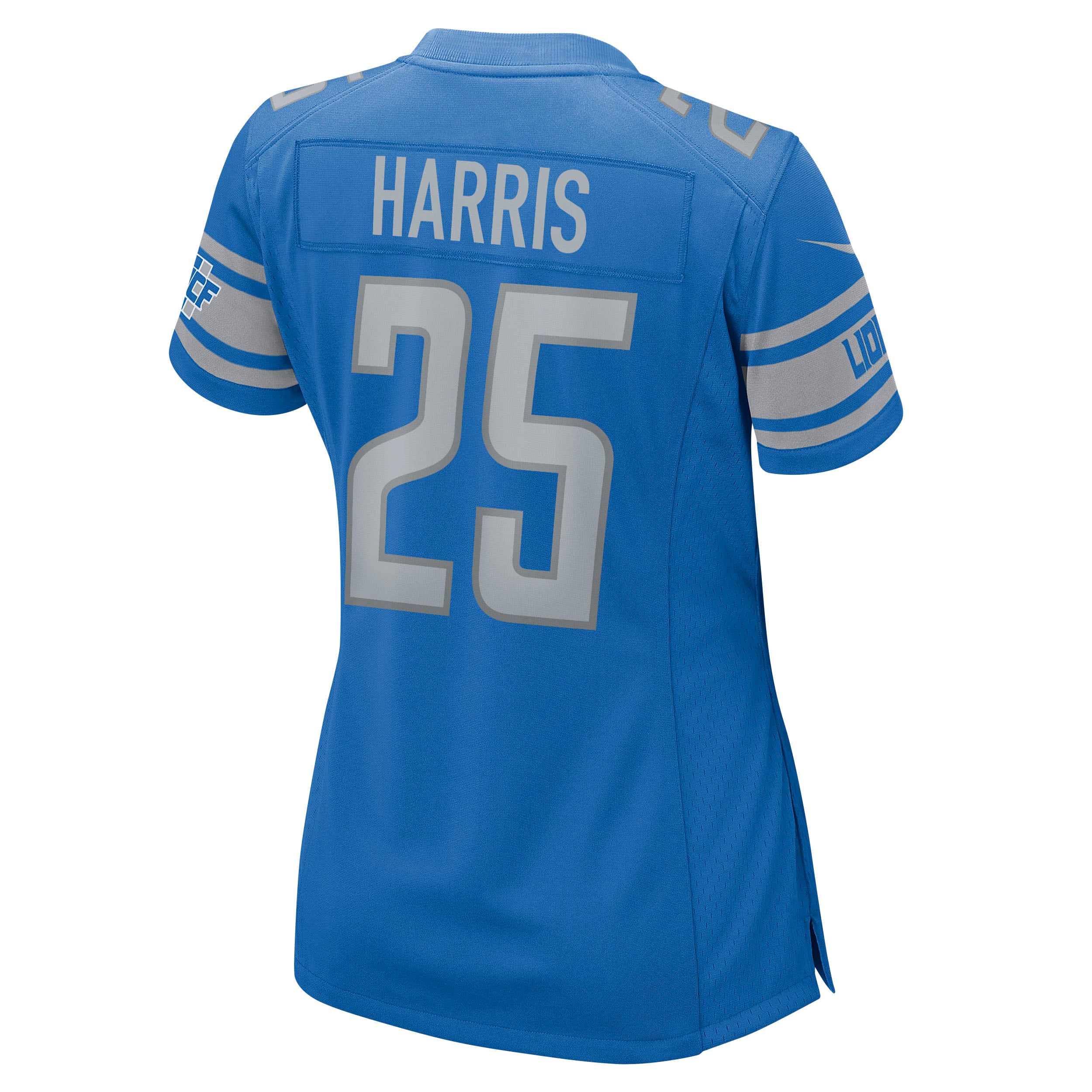 Will Harris Detroit Lions Women's Game Jersey - Blue