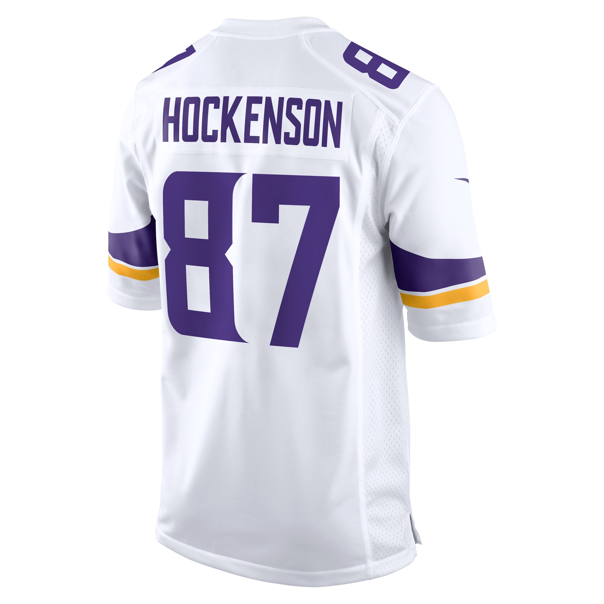 T.J. Hockenson Minnesota VikingsGame Player Jersey - White
