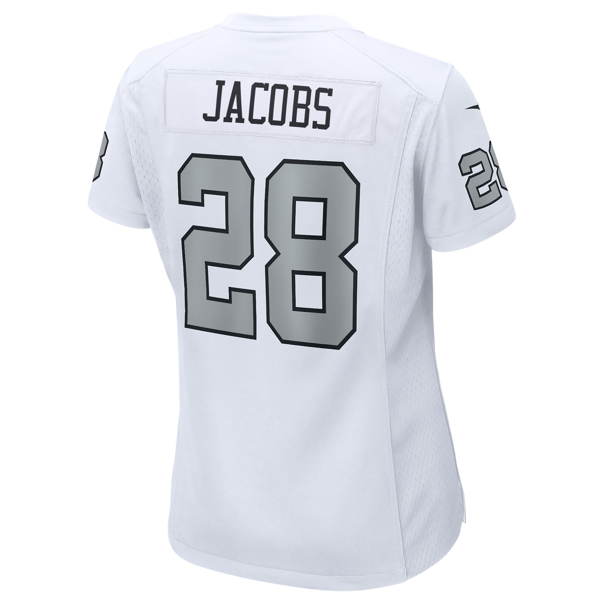 Josh Jacobs Las Vegas Raiders Women's Alternate Game Player Jersey - White