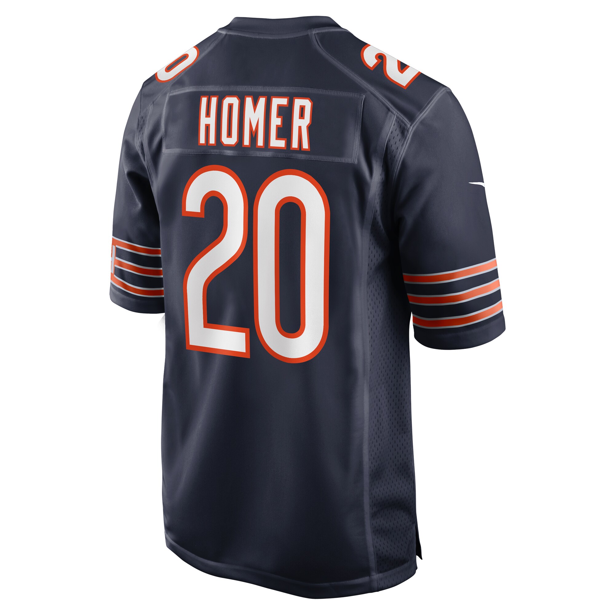 Travis Homer Chicago BearsGame Player Jersey - Navy