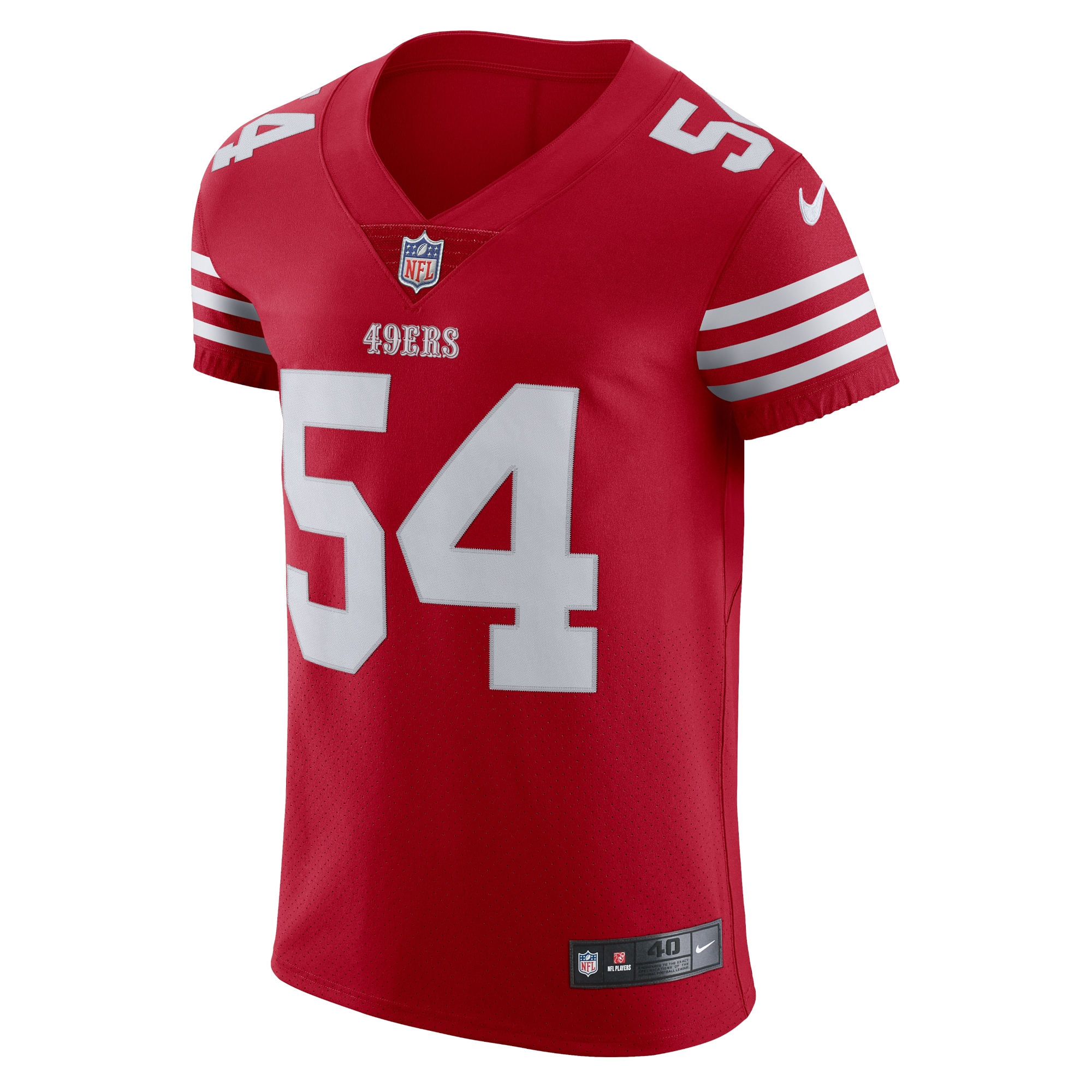 Fred Warner San Francisco 49ersVapor Elite Jersey - Scarlet