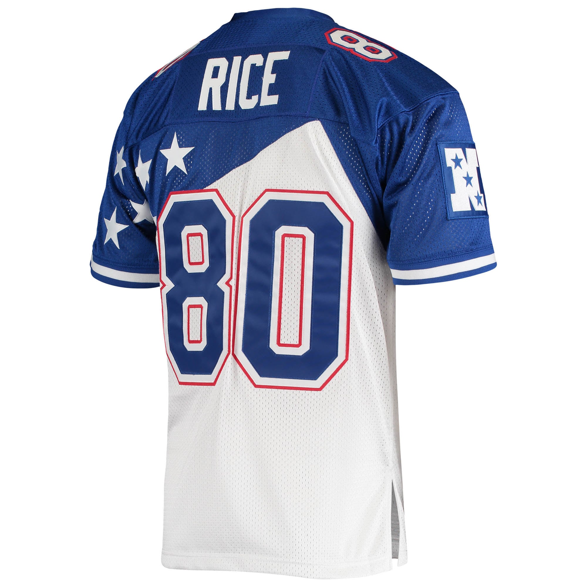 Jerry Rice NFC Mitchell & Ness 1994 Pro Bowl Authentic Jersey - White/Blue