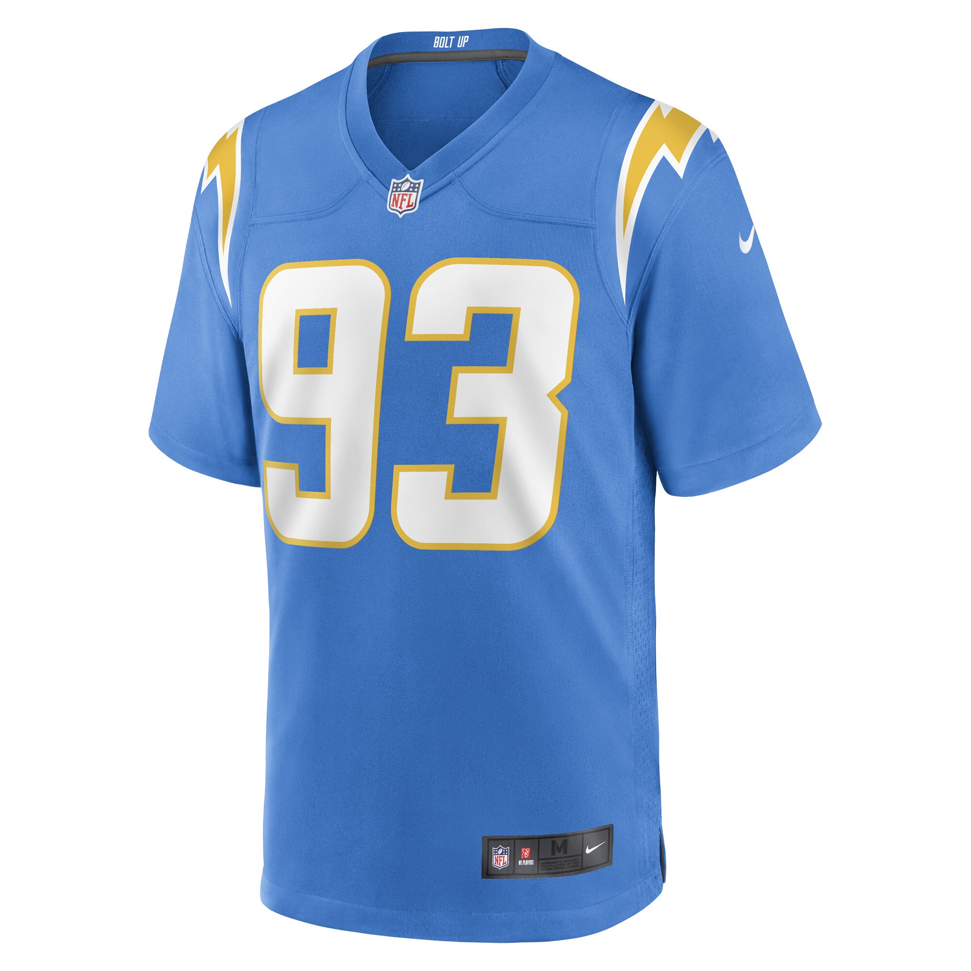 Otito Ogbonnia Los Angeles ChargersGame Player Jersey - Powder Blue