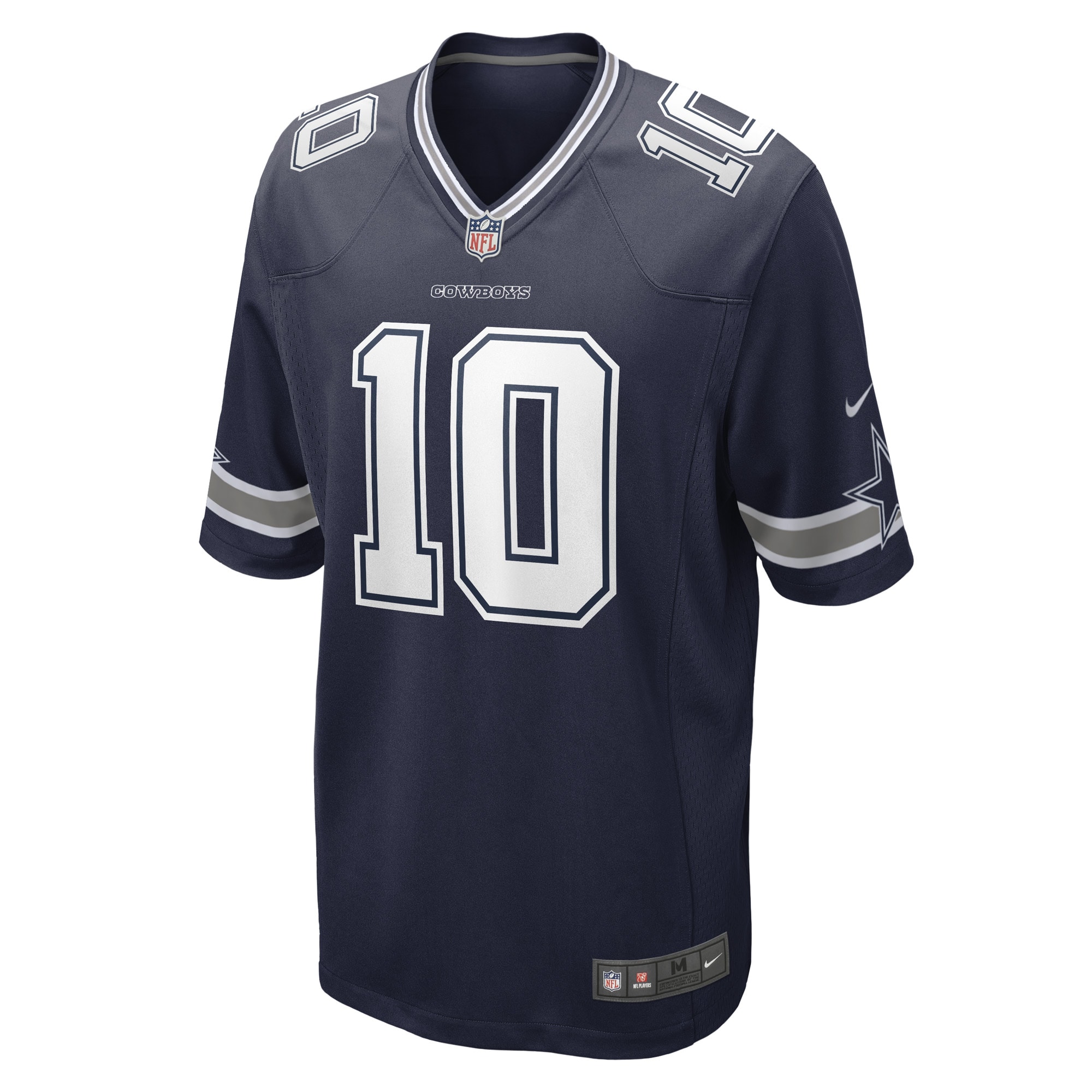 Cooper Rush Dallas CowboysGame Player Jersey - Navy