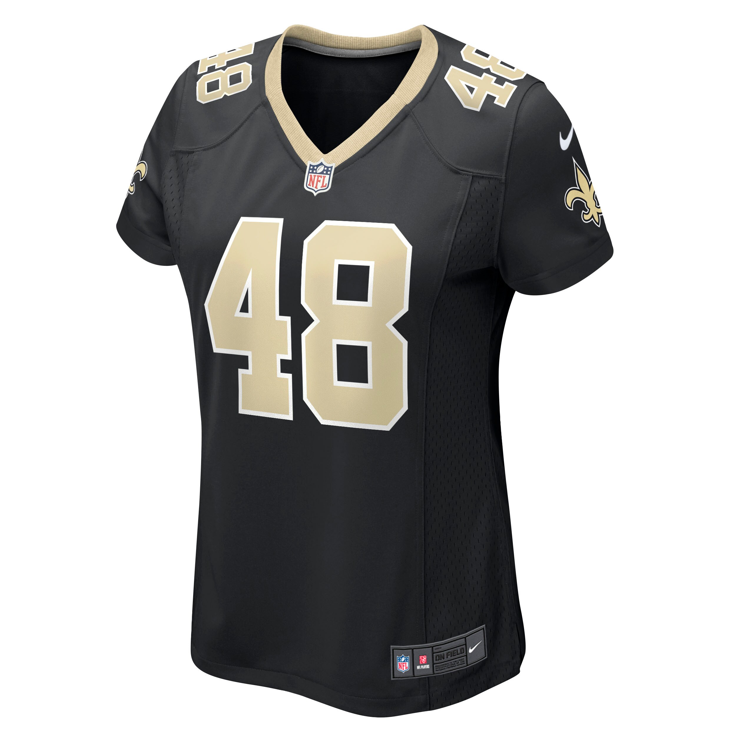 J.T. Gray New Orleans Saints Women's Game Jersey - Black