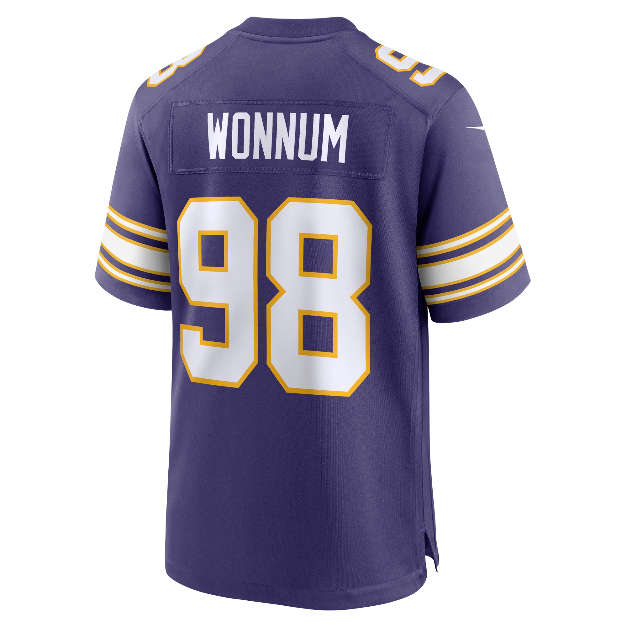 D.J. Wonnum Minnesota VikingsClassic Player Game Jersey - Purple