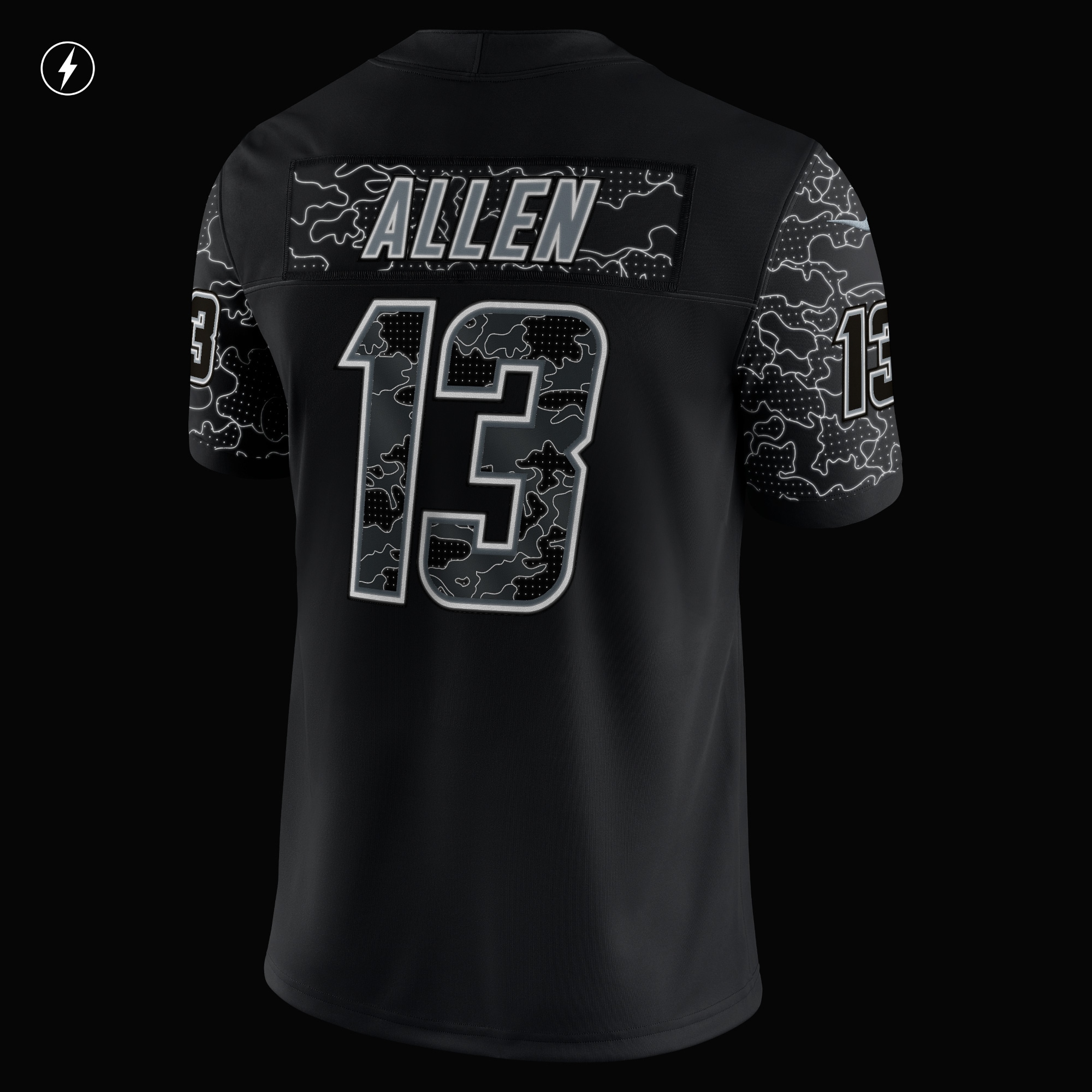 Keenan Allen Los Angeles ChargersRFLCTV Limited Jersey - Black