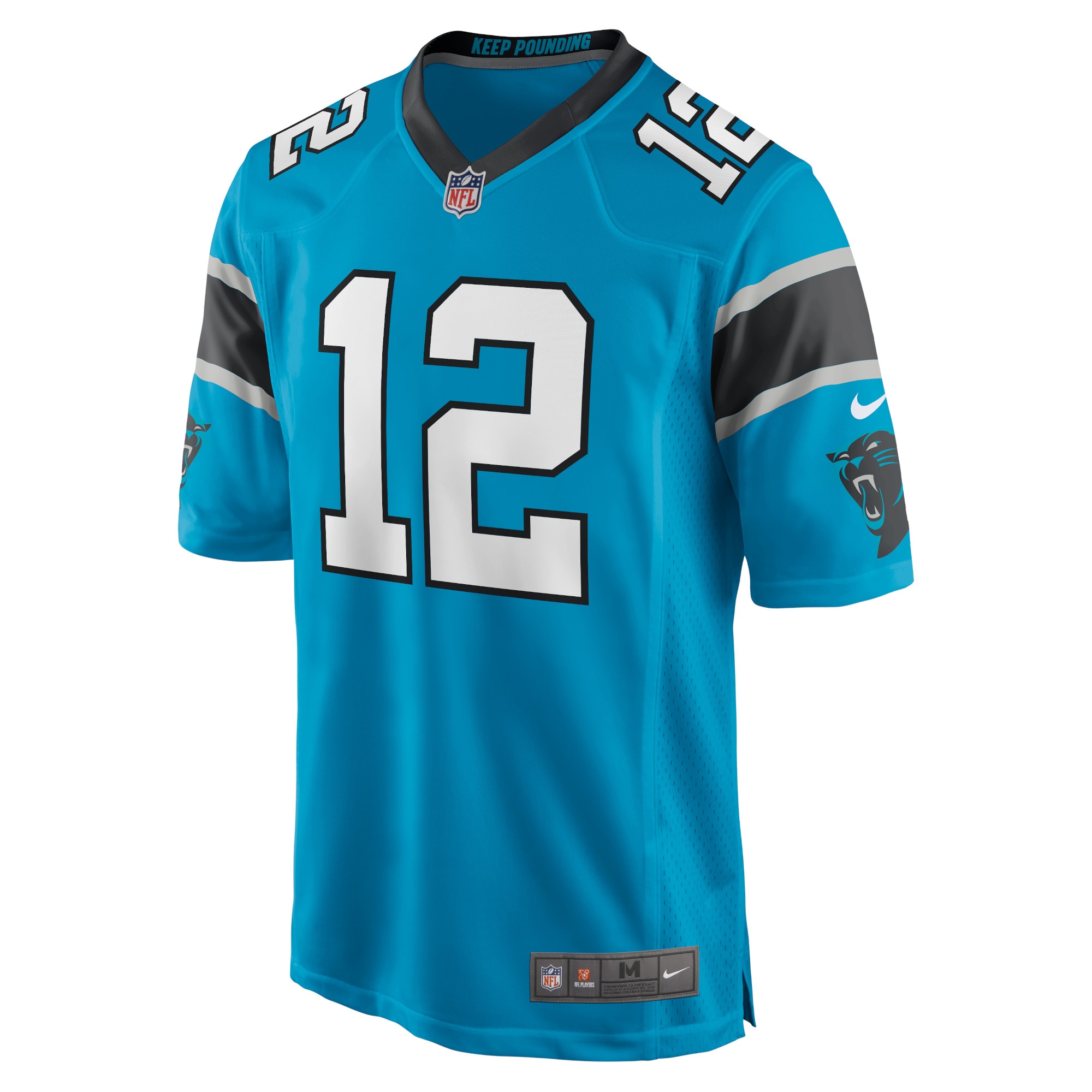 DJ Moore Carolina PanthersGame Jersey - Blue