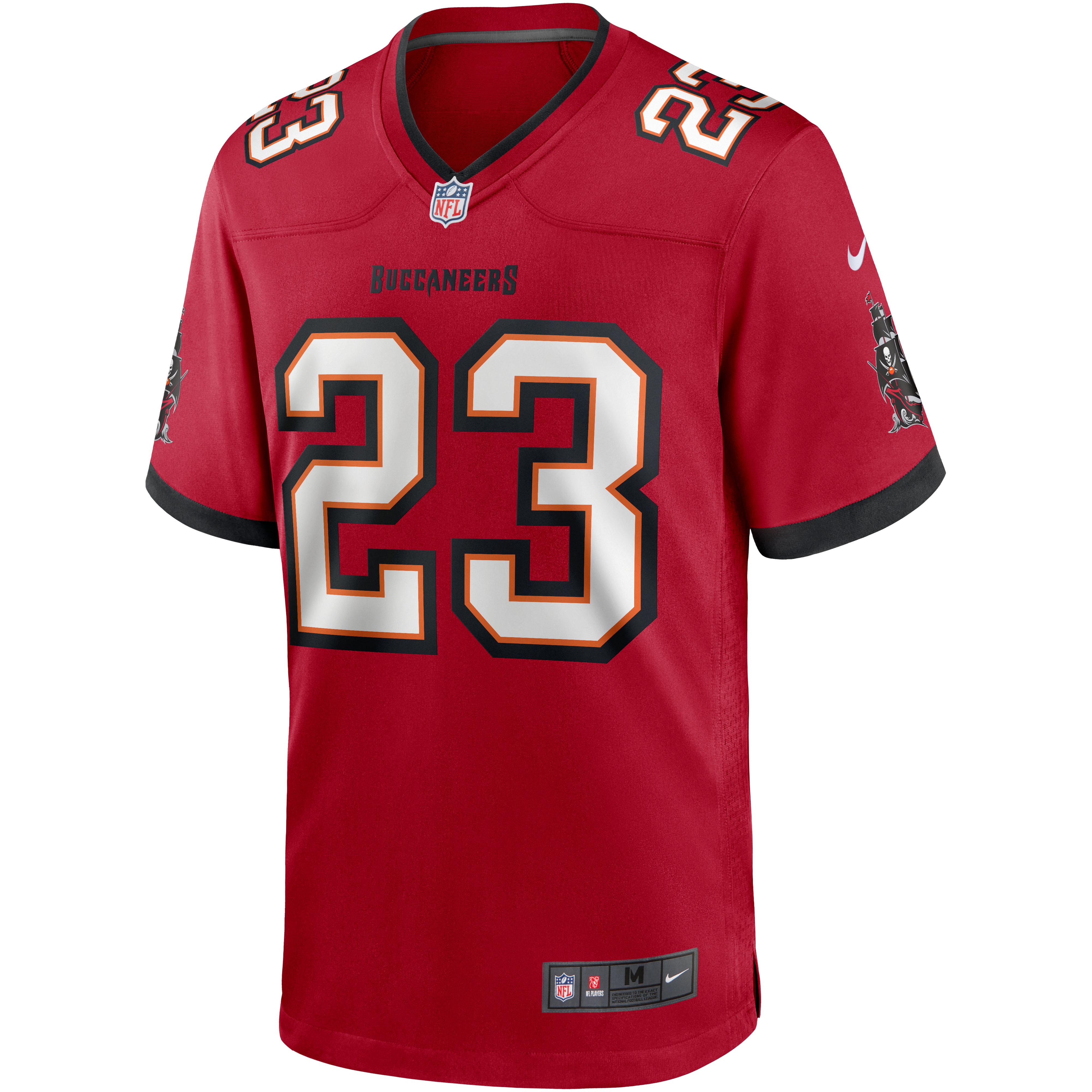 Sean Murphy-Bunting Tampa Bay BuccaneersTeam Game Jersey - Red
