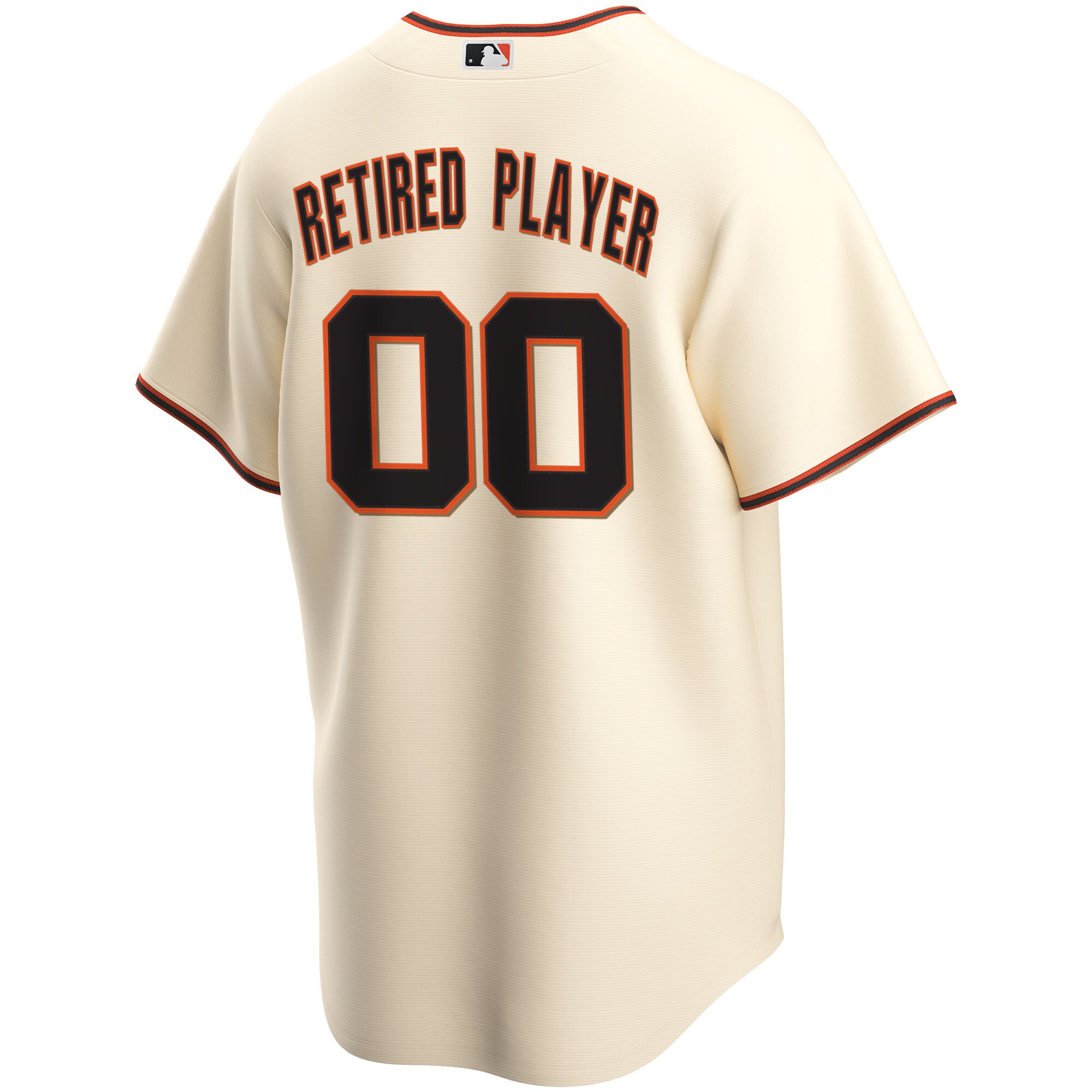 San Francisco GiantsHome Pick-A-Player Retired Roster Replica Jersey - Cream