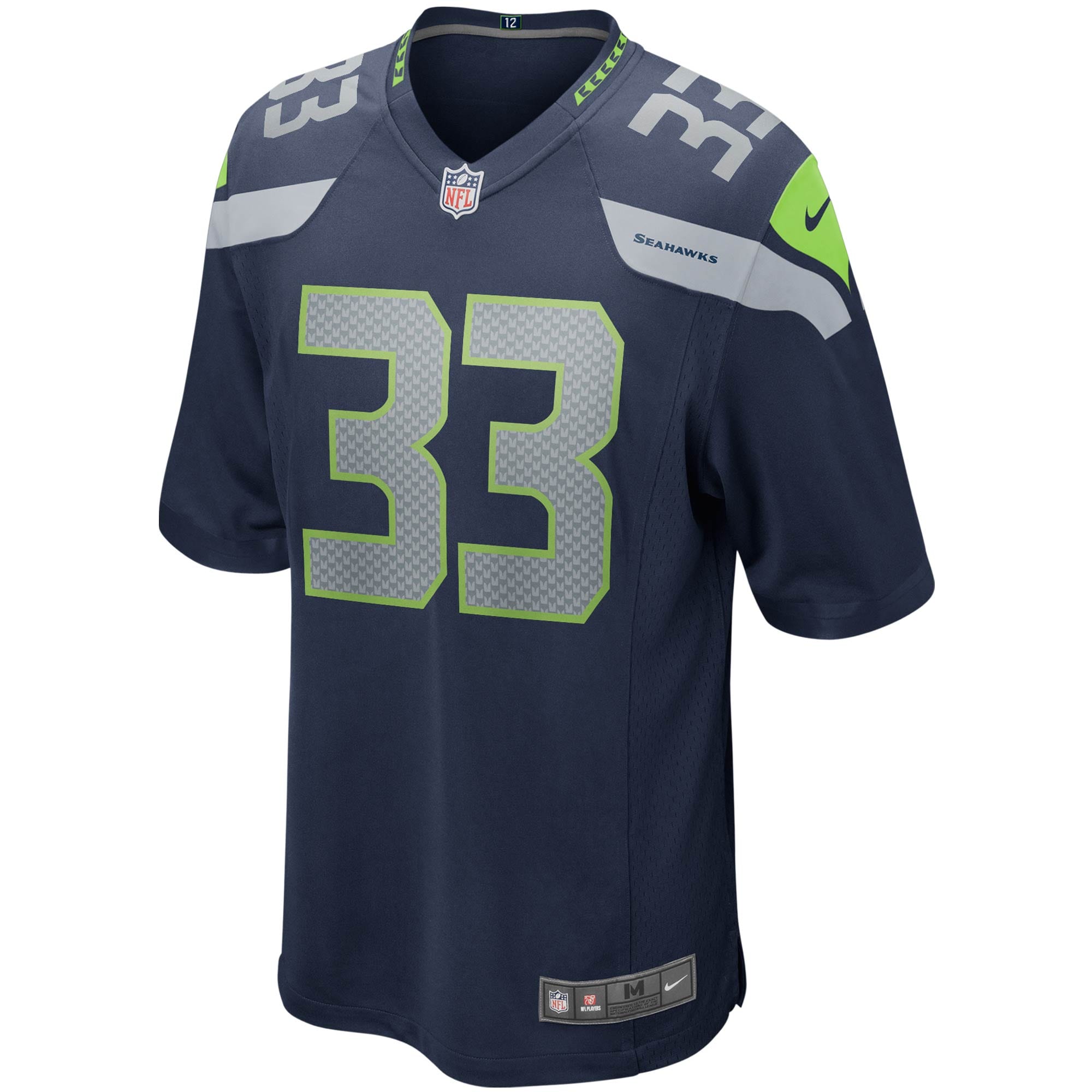 Jamal Adams Seattle SeahawksGame Jersey - College Navy