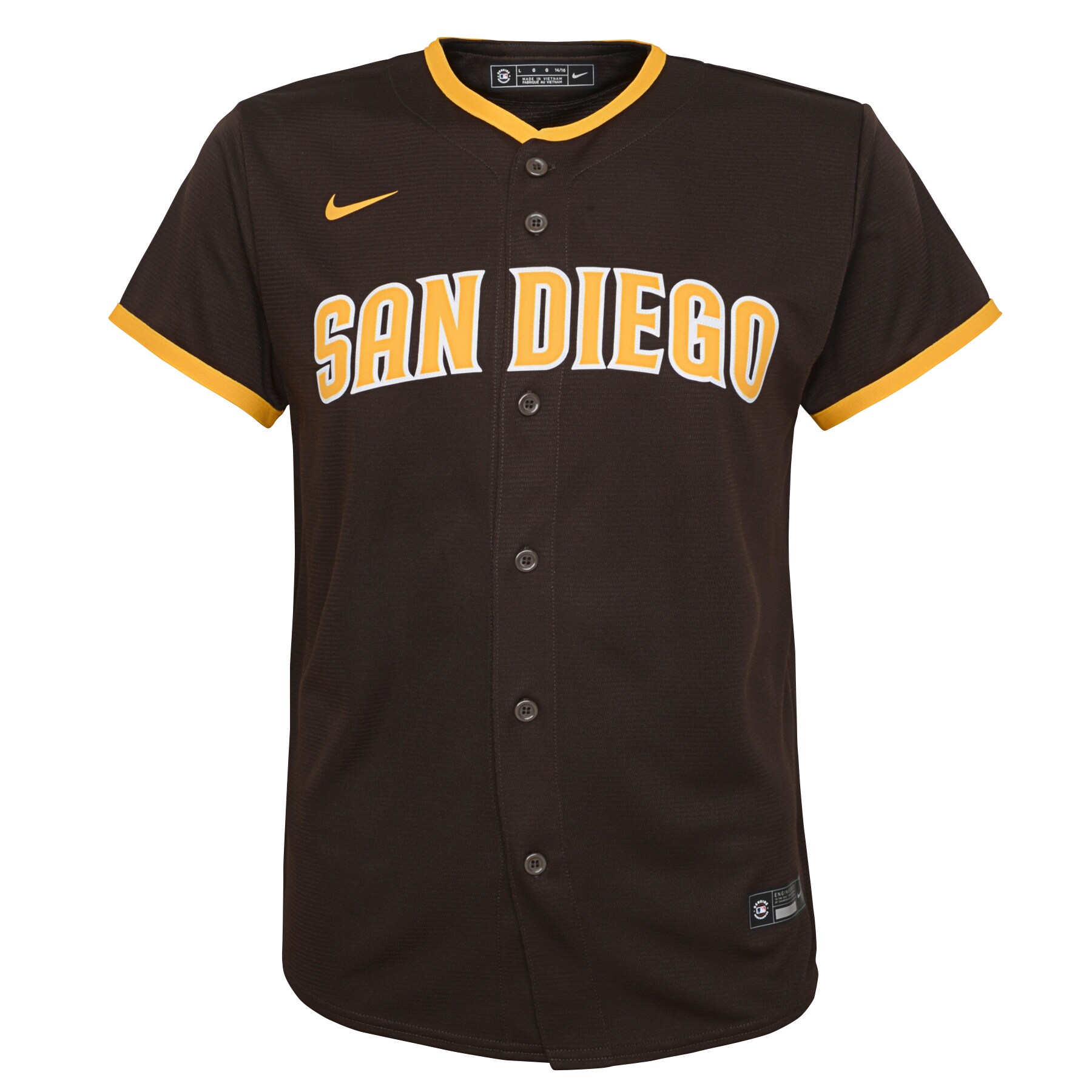 Fernando Tatis Jr. San Diego PadresYouth Alternate Replica Player Jersey - Brown