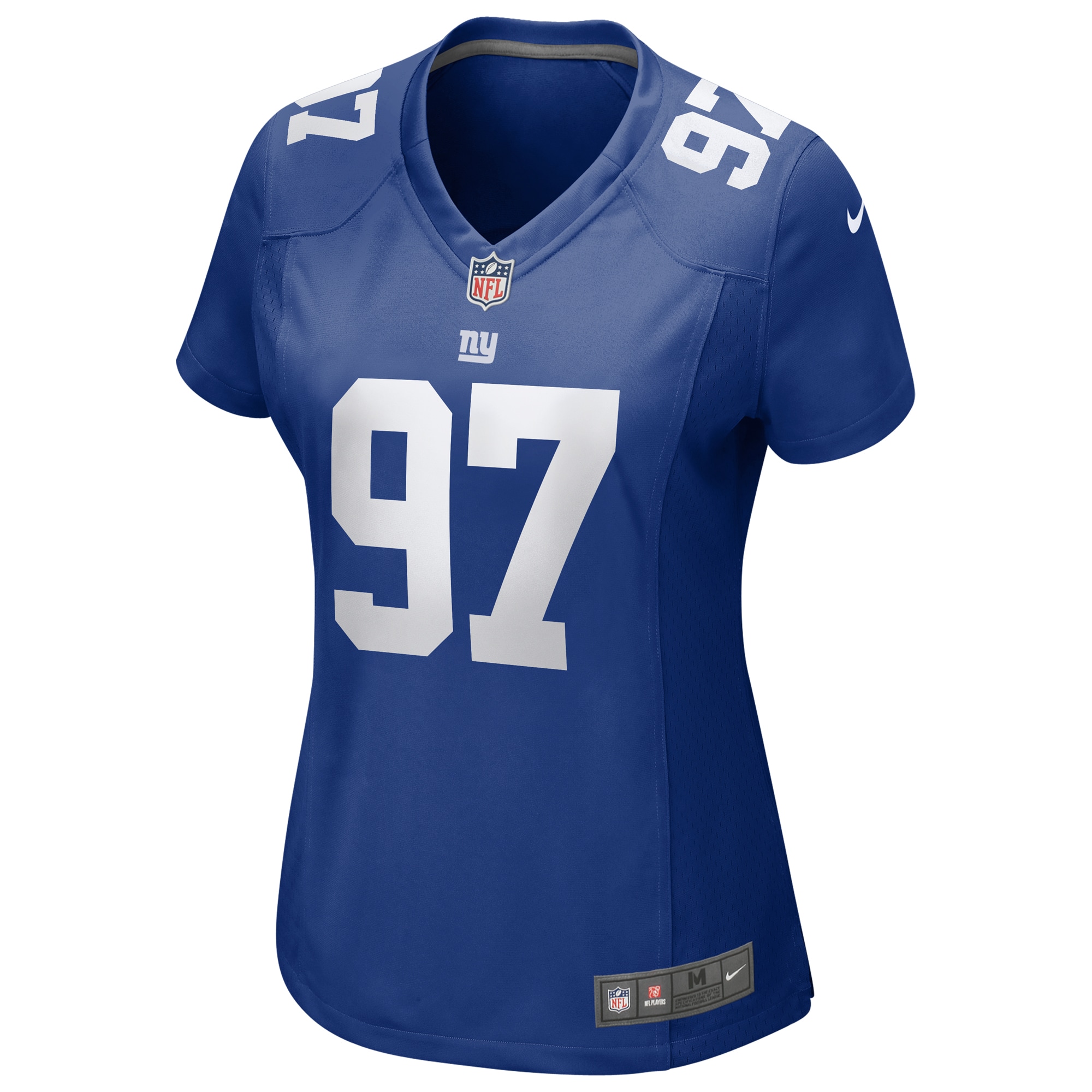 Dexter Lawrence II New York Giants Women's Team Game Player Jersey - Royal