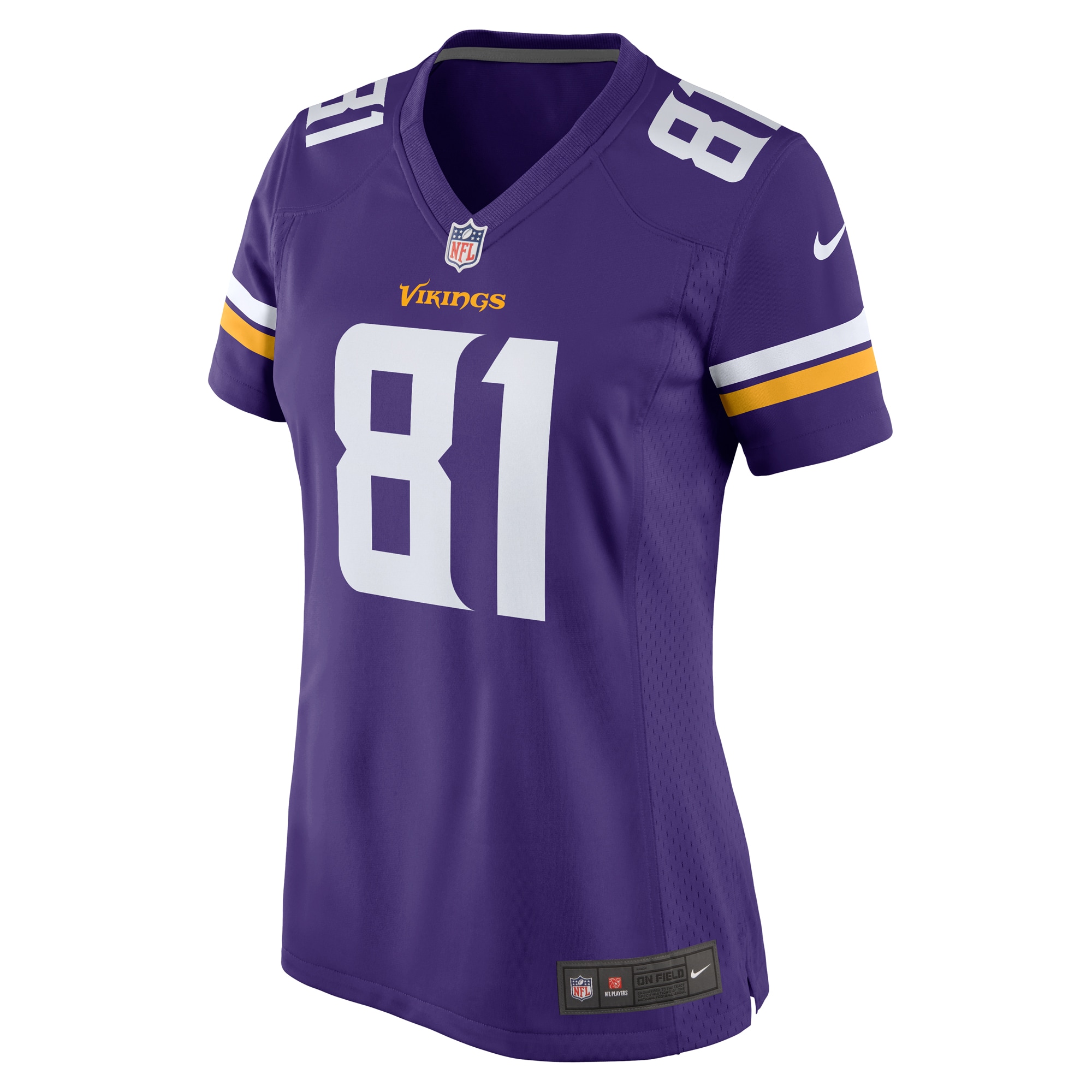 Bisi Johnson Minnesota Vikings Women's Game Jersey - Purple